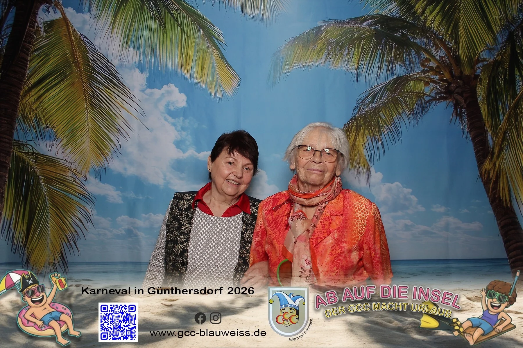 Foto der Galerie: Ab auf die Insel - Sonntagskarneval 8.2.26 Fotobox