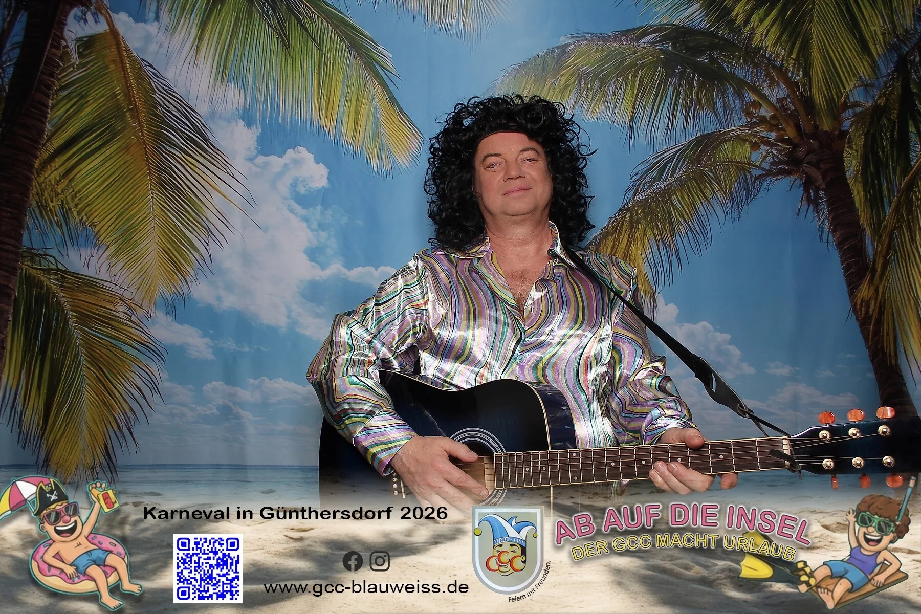 Foto der Galerie: Ab auf die Insel - Sonntagskarneval 8.2.26 Fotobox