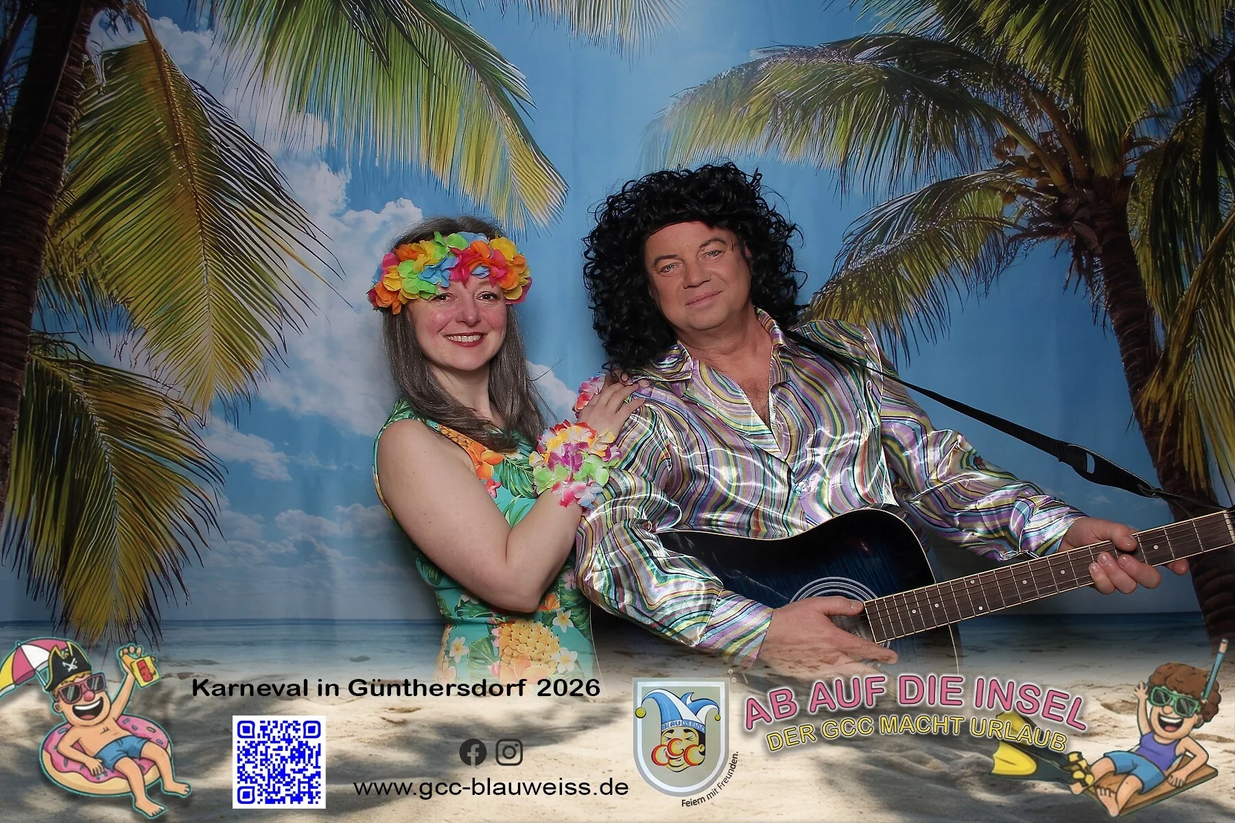 Foto der Galerie: Ab auf die Insel - Sonntagskarneval 8.2.26 Fotobox