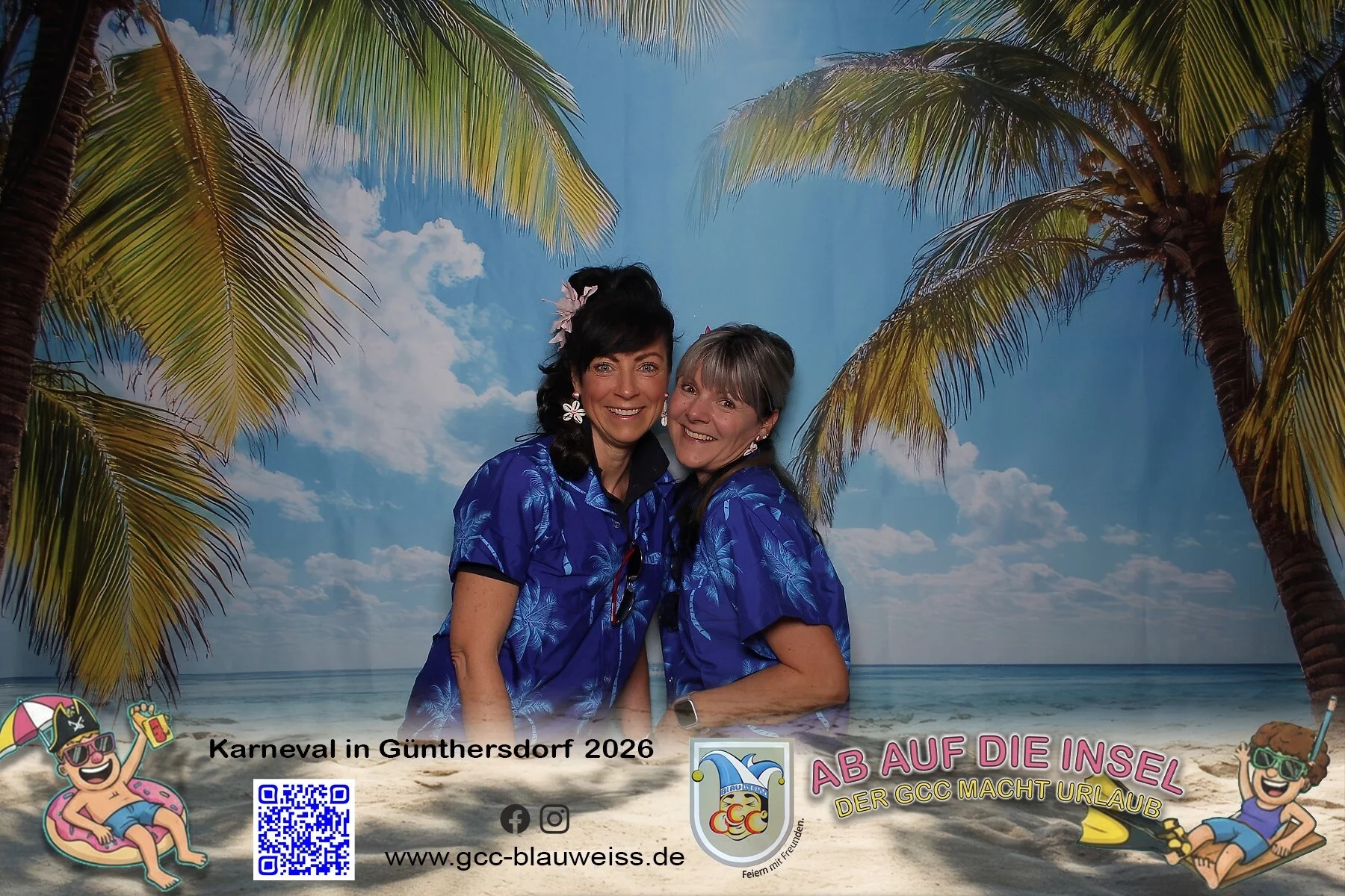 Foto der Galerie: Ab auf die Insel - Sonntagskarneval 8.2.26 Fotobox