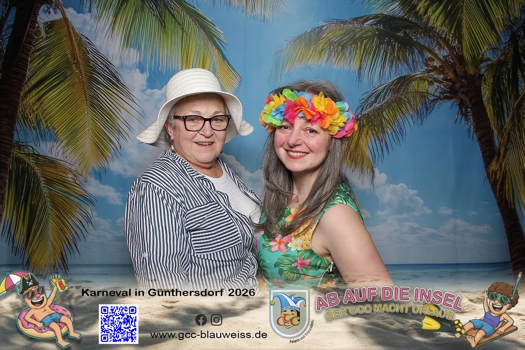 Foto der Galerie: Ab auf die Insel - Sonntagskarneval 8.2.26 Fotobox