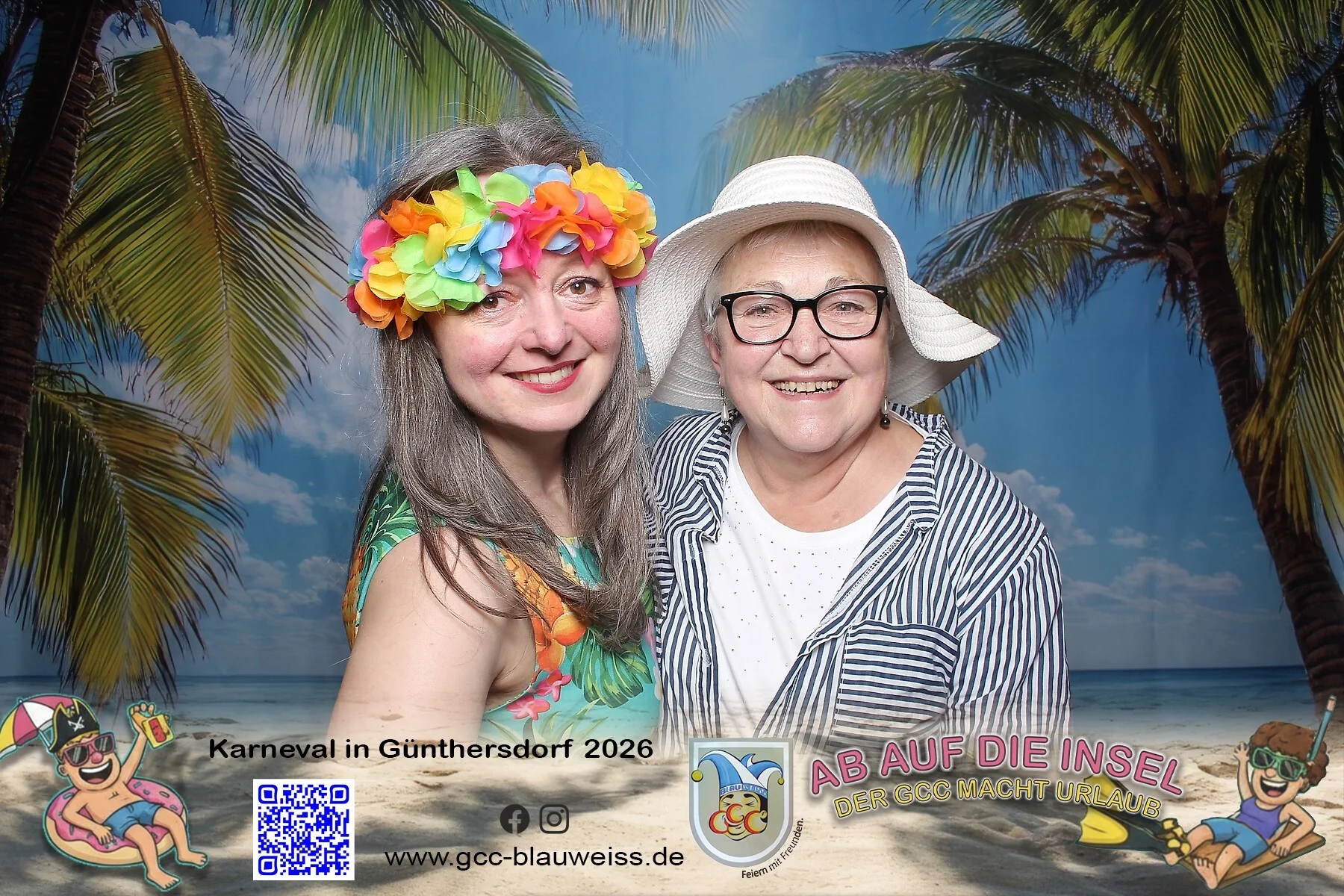 Foto der Galerie: Ab auf die Insel - Sonntagskarneval 8.2.26 Fotobox