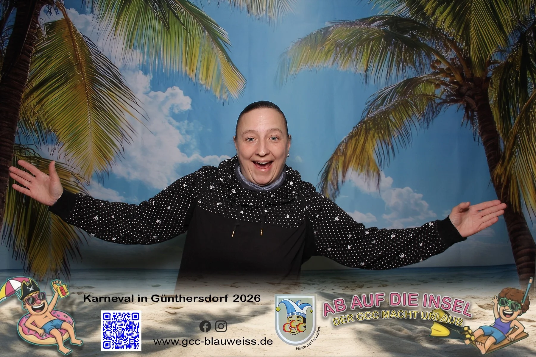 Foto der Galerie: Ab auf die Insel - Sonntagskarneval 8.2.26 Fotobox