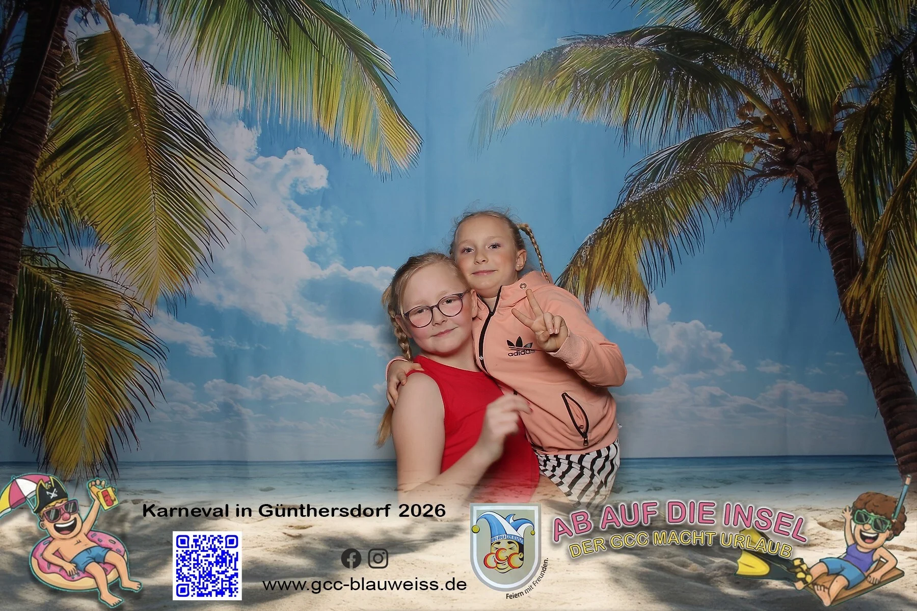Foto der Galerie: Ab auf die Insel - Sonntagskarneval 8.2.26 Fotobox