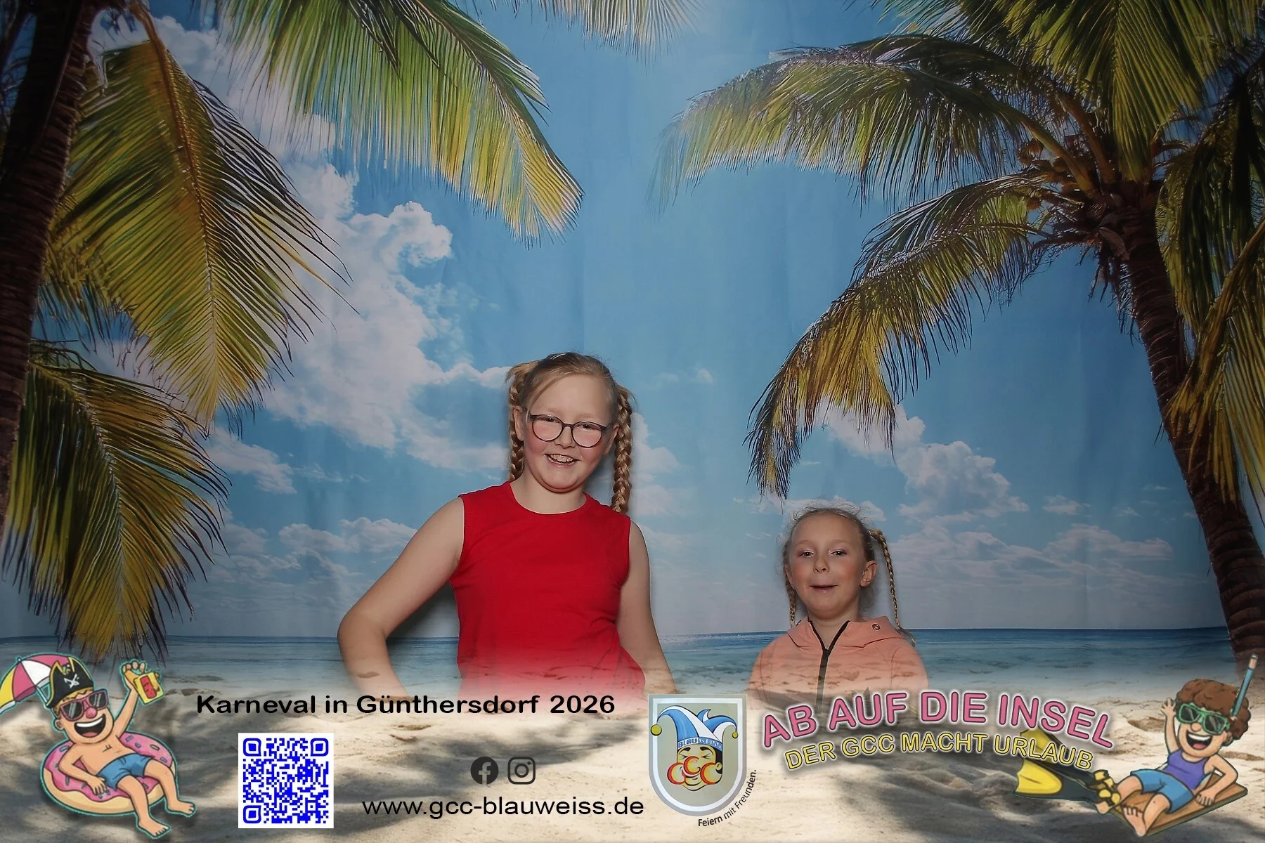 Foto der Galerie: Ab auf die Insel - Sonntagskarneval 8.2.26 Fotobox