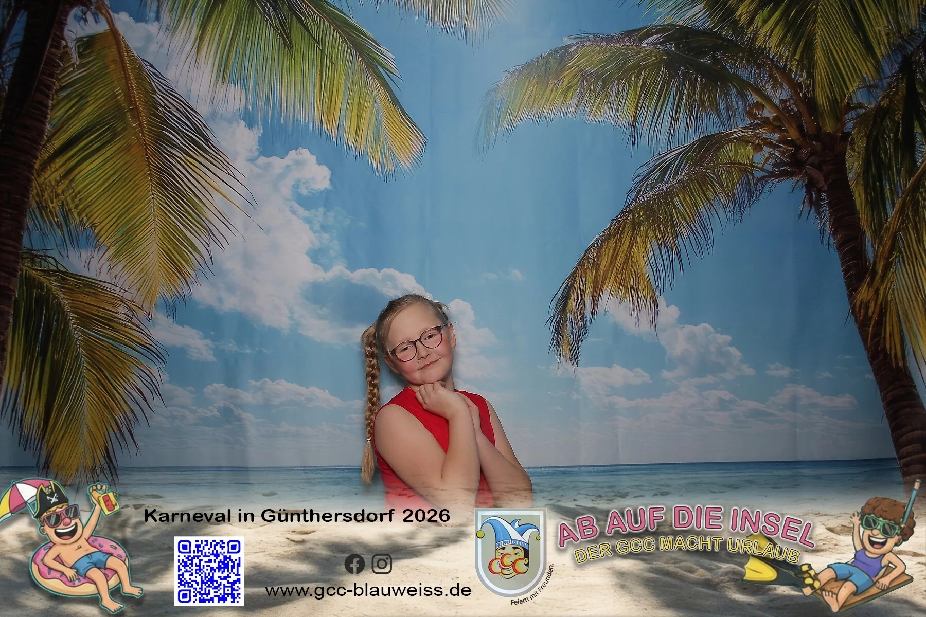 Foto der Galerie: Ab auf die Insel - Sonntagskarneval 8.2.26 Fotobox