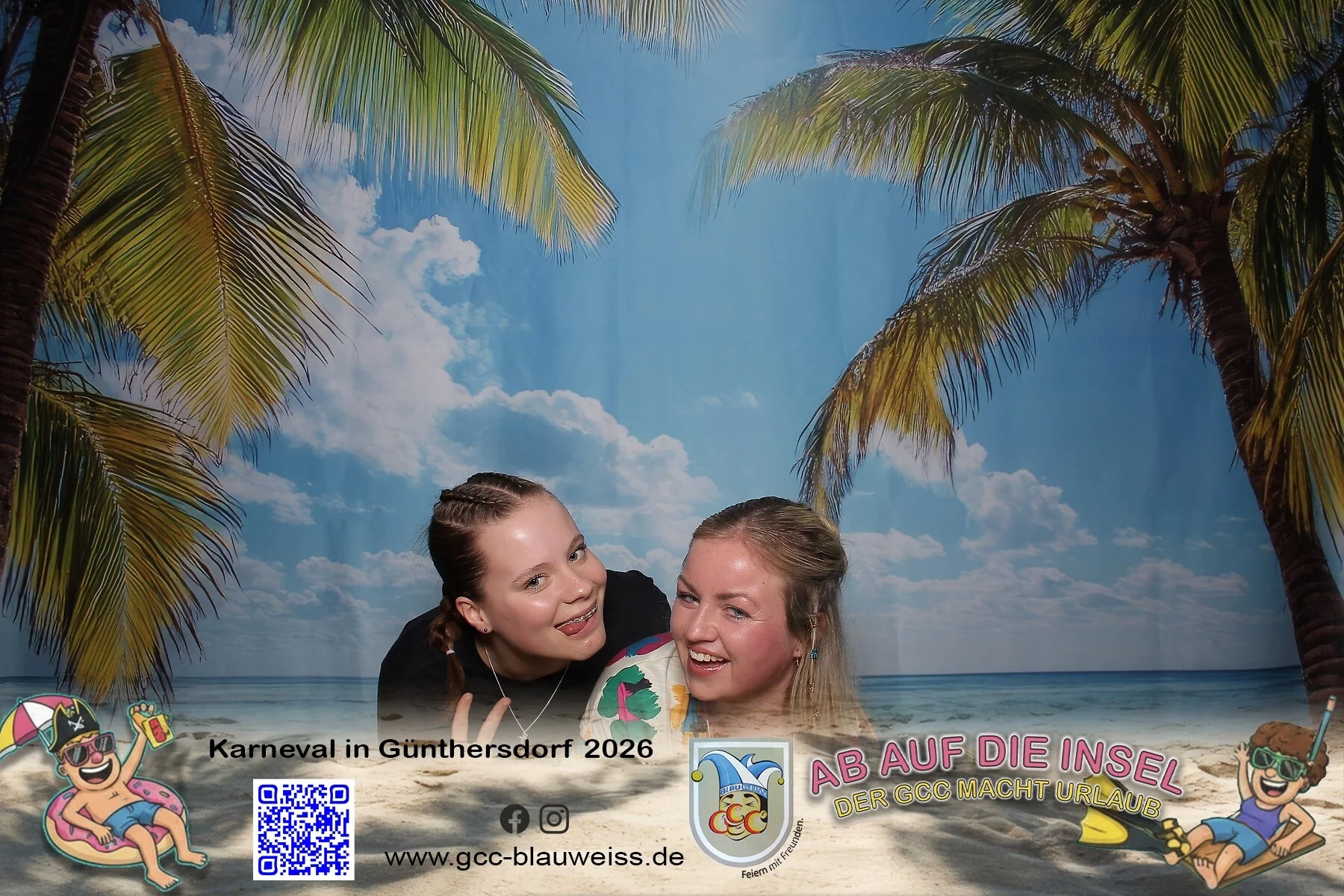 Foto der Galerie: Ab auf die Insel - Sonntagskarneval 8.2.26 Fotobox