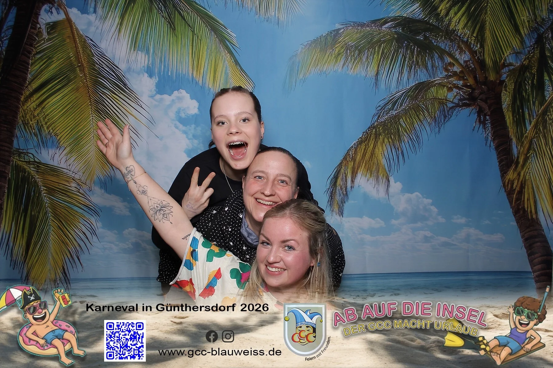 Foto der Galerie: Ab auf die Insel - Sonntagskarneval 8.2.26 Fotobox