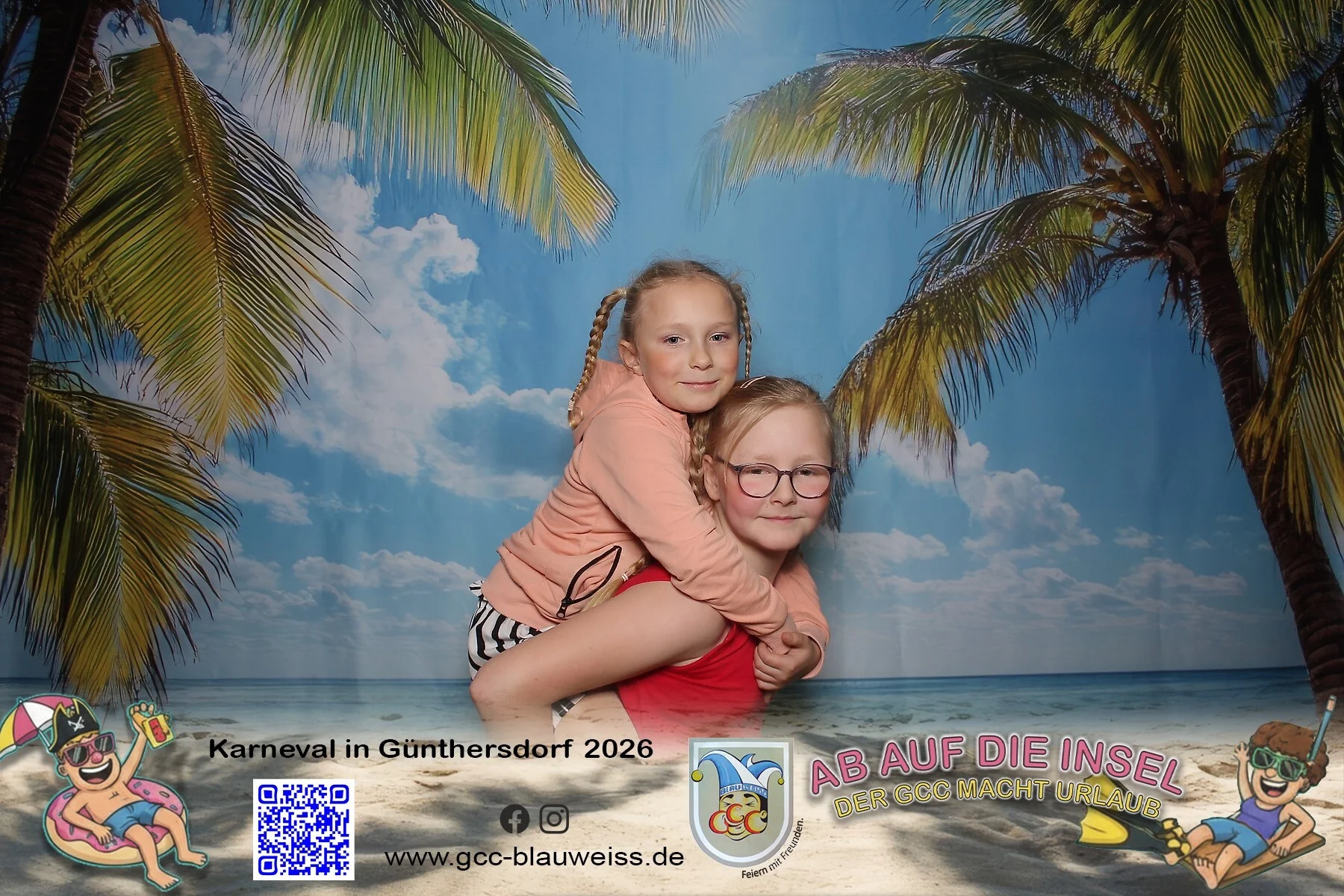 Foto der Galerie: Ab auf die Insel - Sonntagskarneval 8.2.26 Fotobox