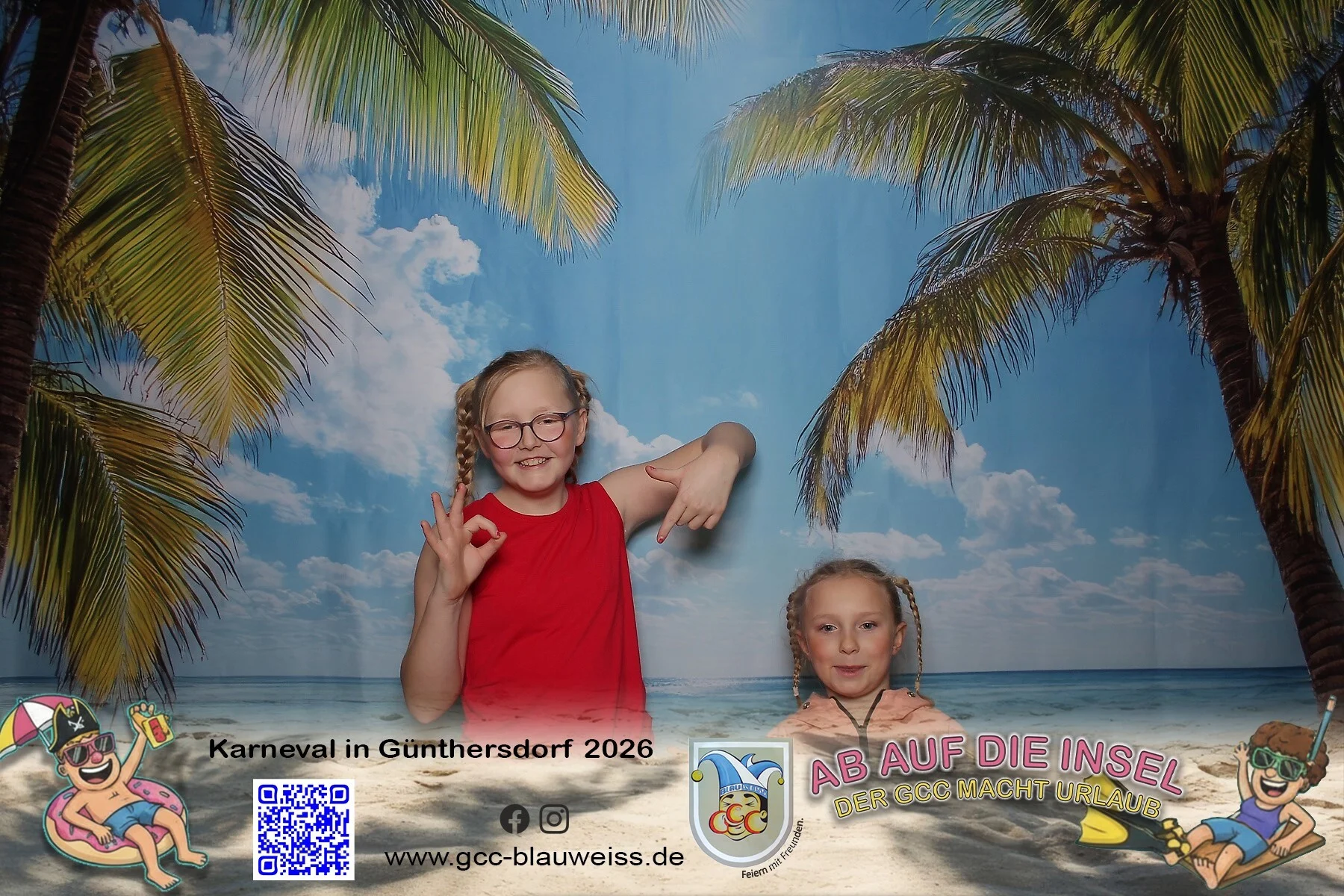 Foto der Galerie: Ab auf die Insel - Sonntagskarneval 8.2.26 Fotobox