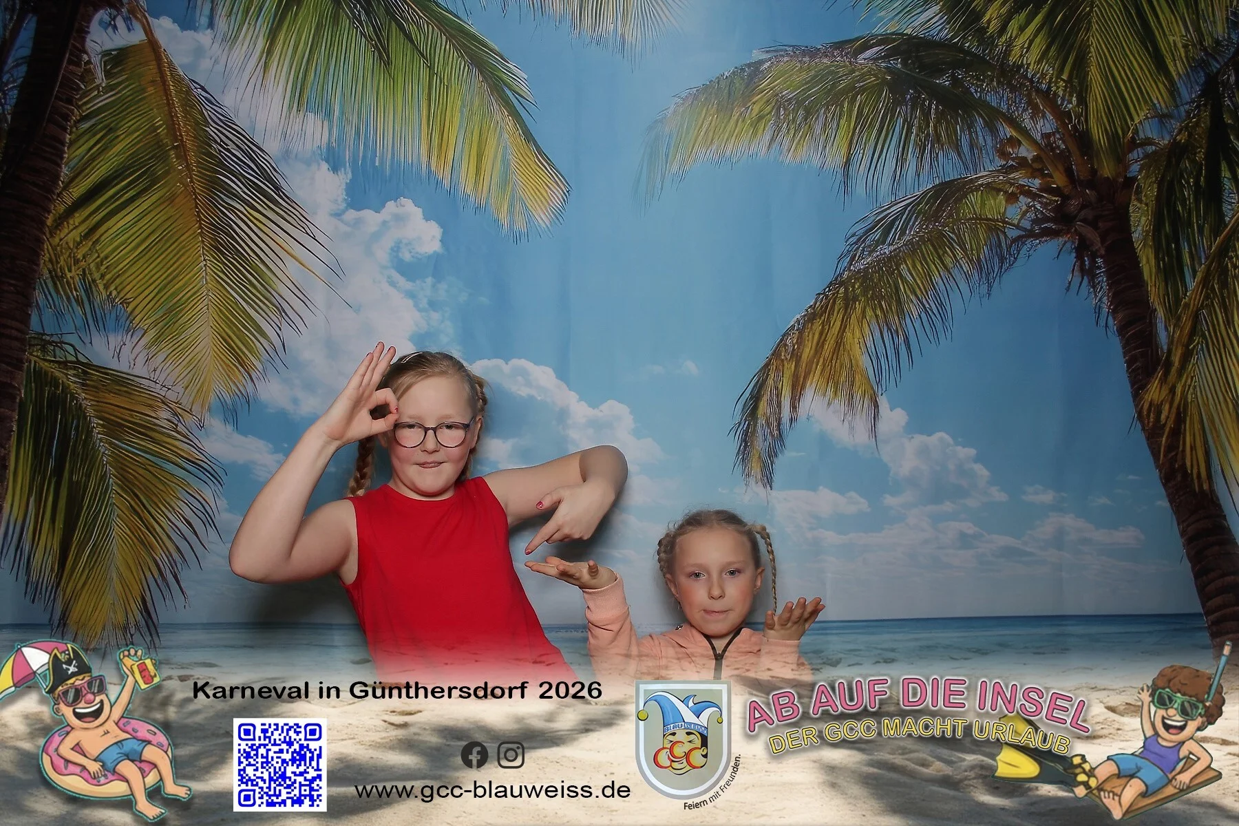 Foto der Galerie: Ab auf die Insel - Sonntagskarneval 8.2.26 Fotobox
