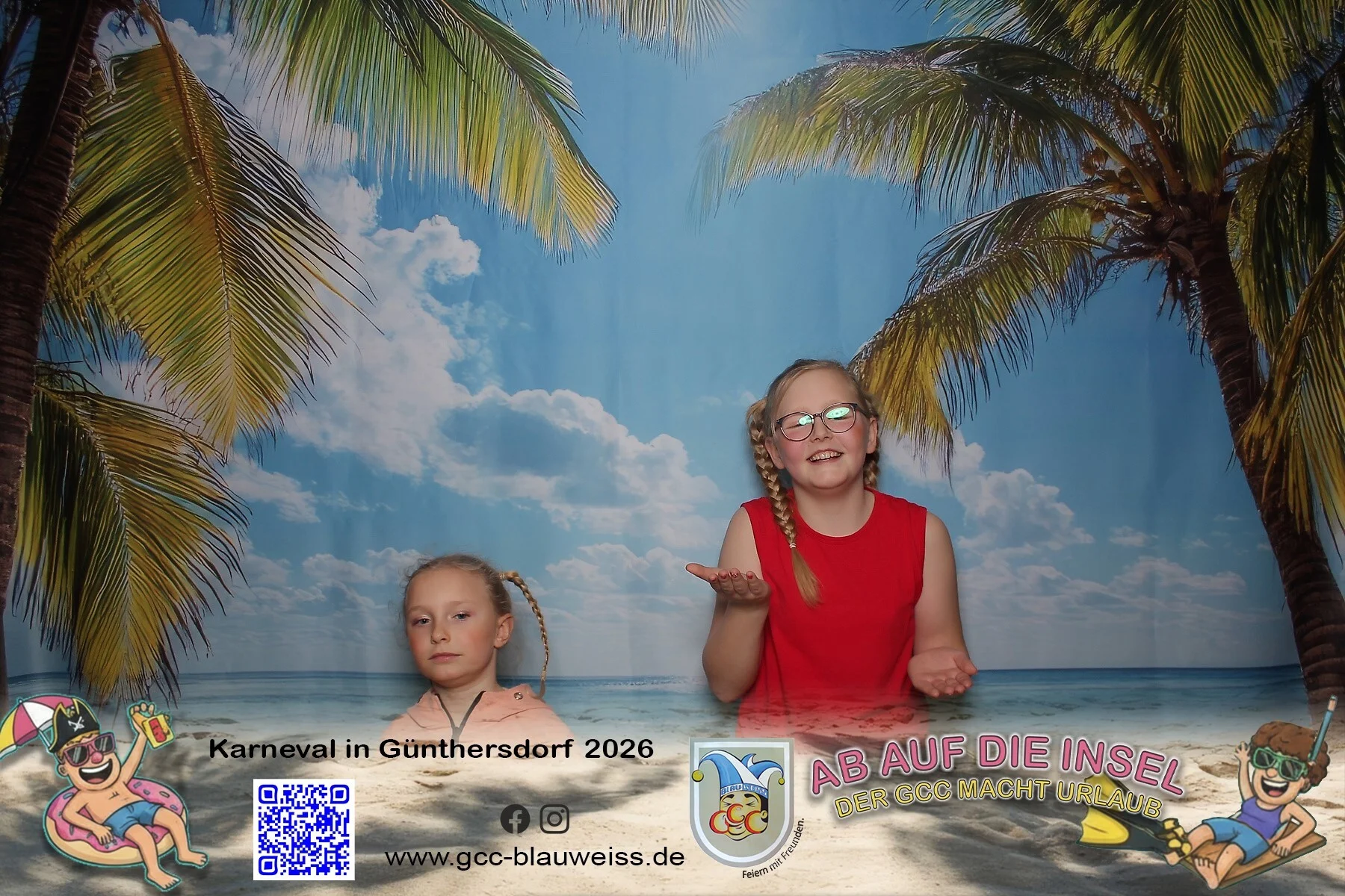 Foto der Galerie: Ab auf die Insel - Sonntagskarneval 8.2.26 Fotobox