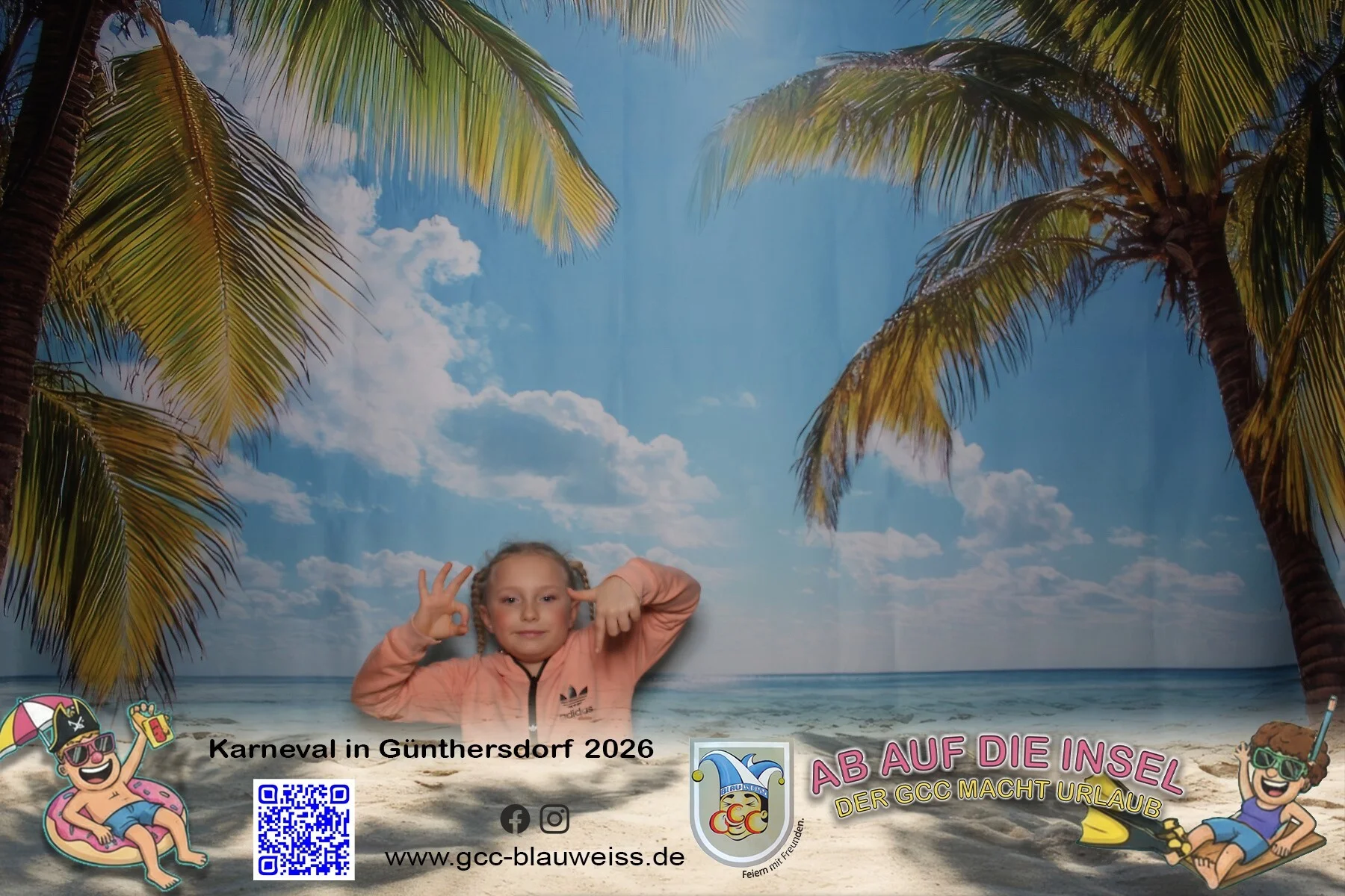 Foto der Galerie: Ab auf die Insel - Sonntagskarneval 8.2.26 Fotobox