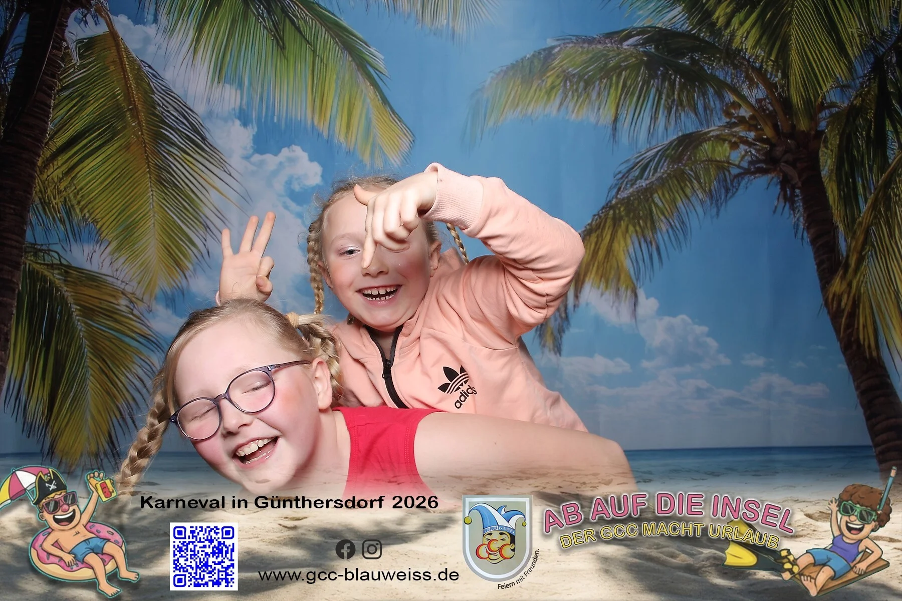 Foto der Galerie: Ab auf die Insel - Sonntagskarneval 8.2.26 Fotobox