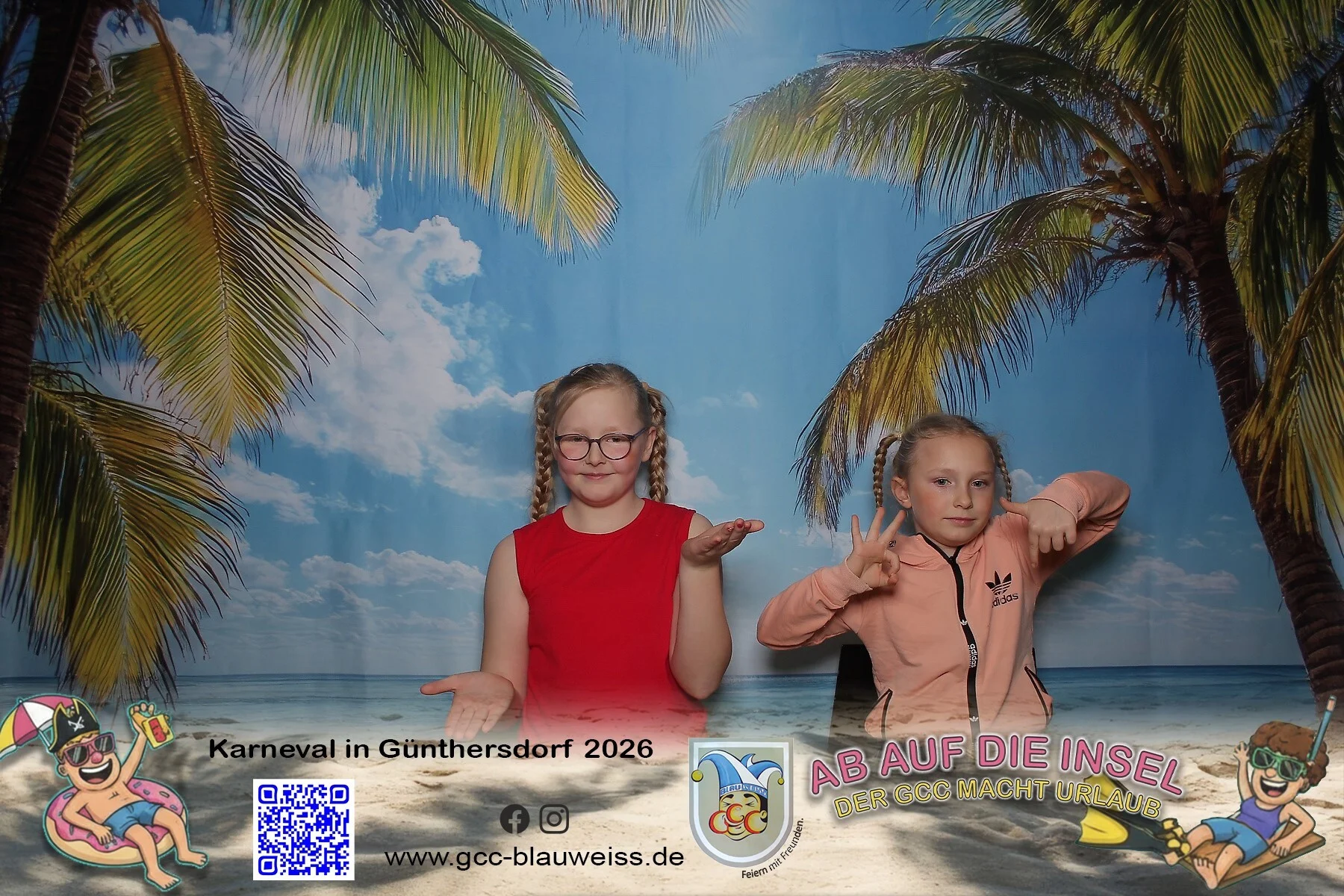 Foto der Galerie: Ab auf die Insel - Sonntagskarneval 8.2.26 Fotobox