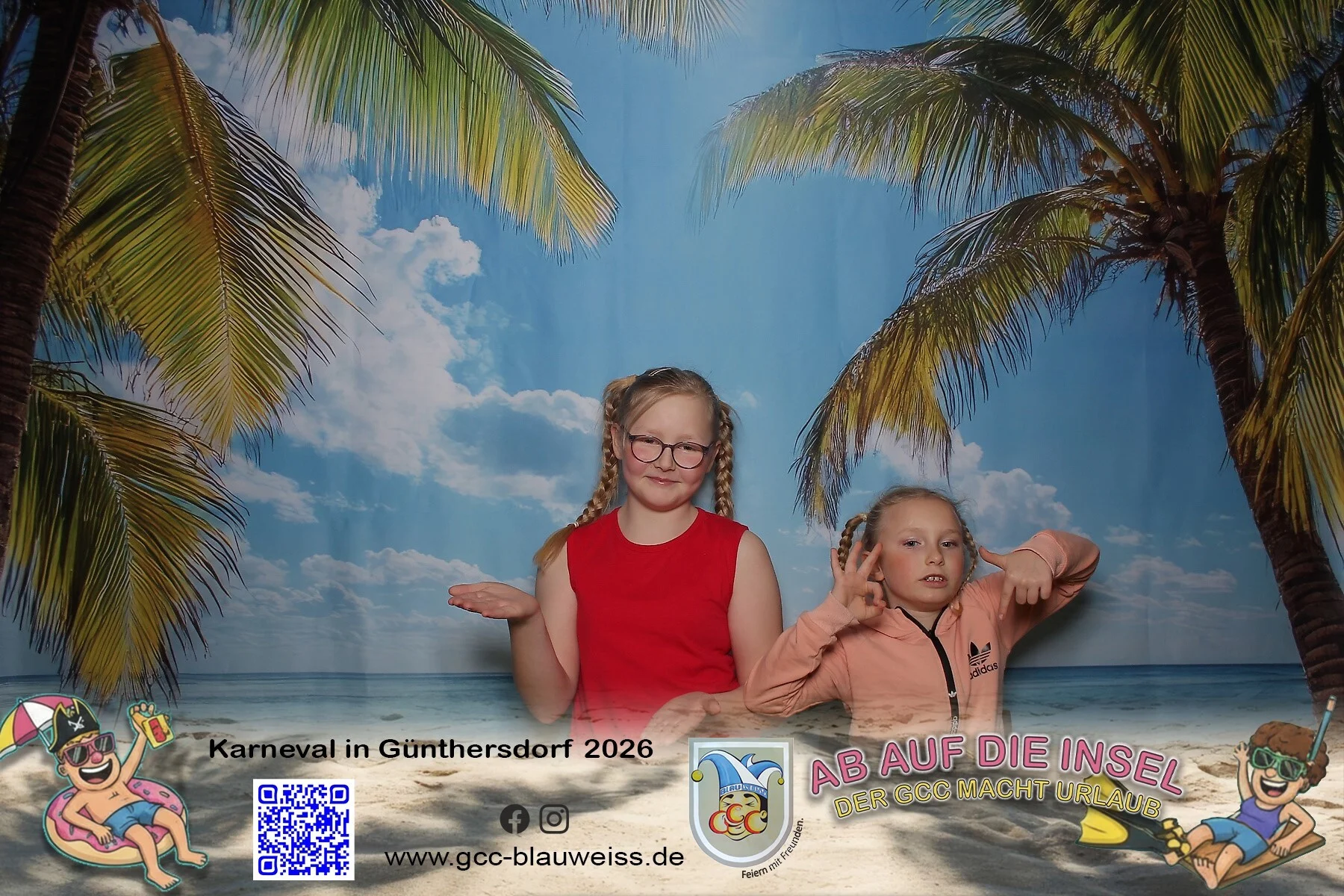 Foto der Galerie: Ab auf die Insel - Sonntagskarneval 8.2.26 Fotobox