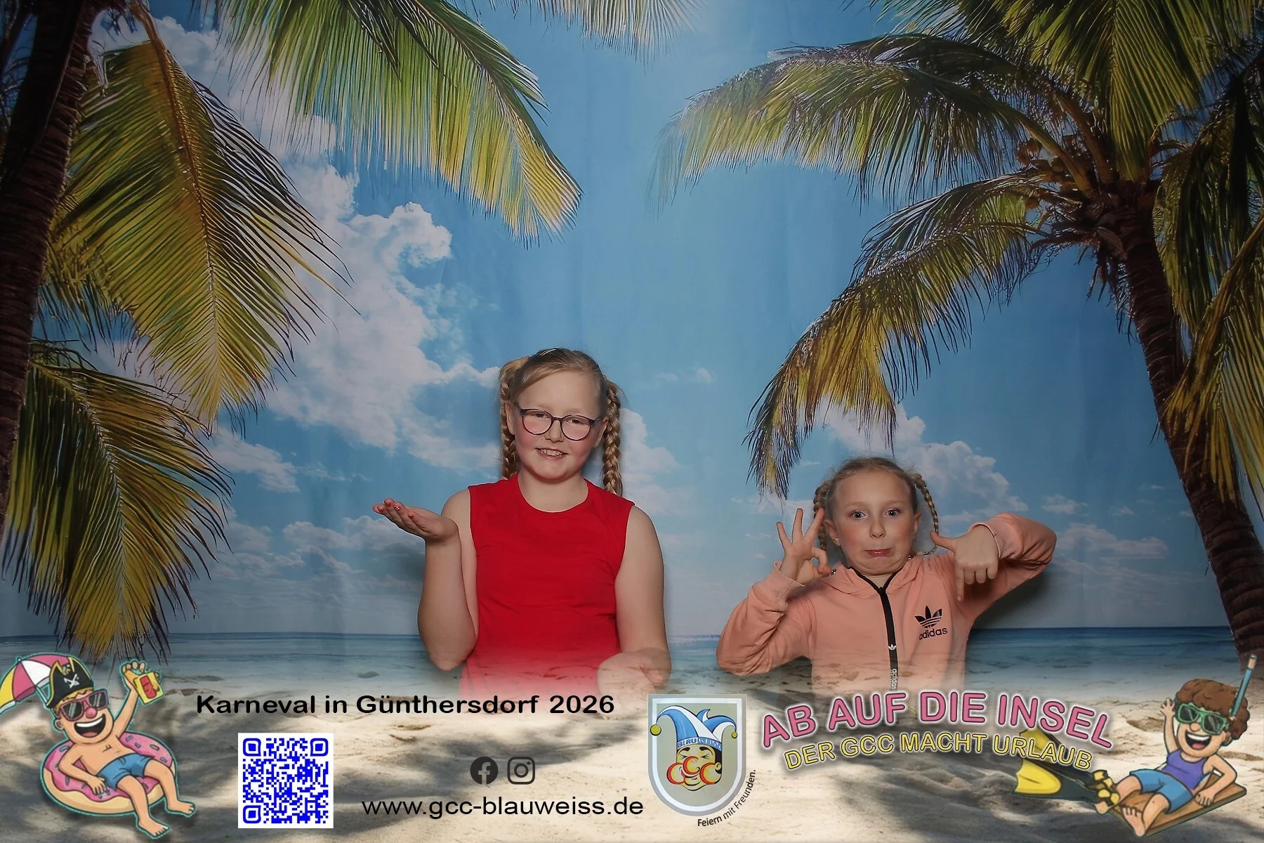 Foto der Galerie: Ab auf die Insel - Sonntagskarneval 8.2.26 Fotobox
