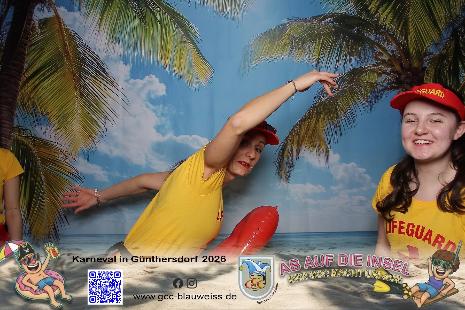 Foto der Galerie: Ab auf die Insel - Sonntagskarneval 8.2.26 Fotobox