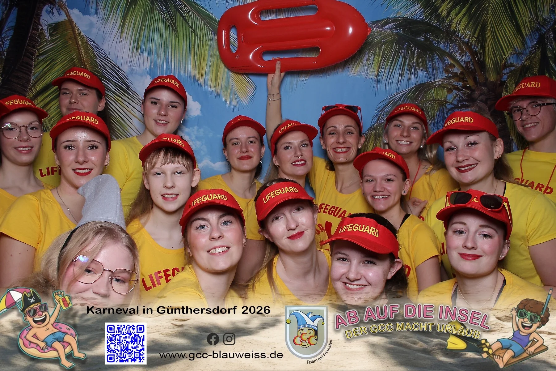 Foto der Galerie: Ab auf die Insel - Sonntagskarneval 8.2.26 Fotobox