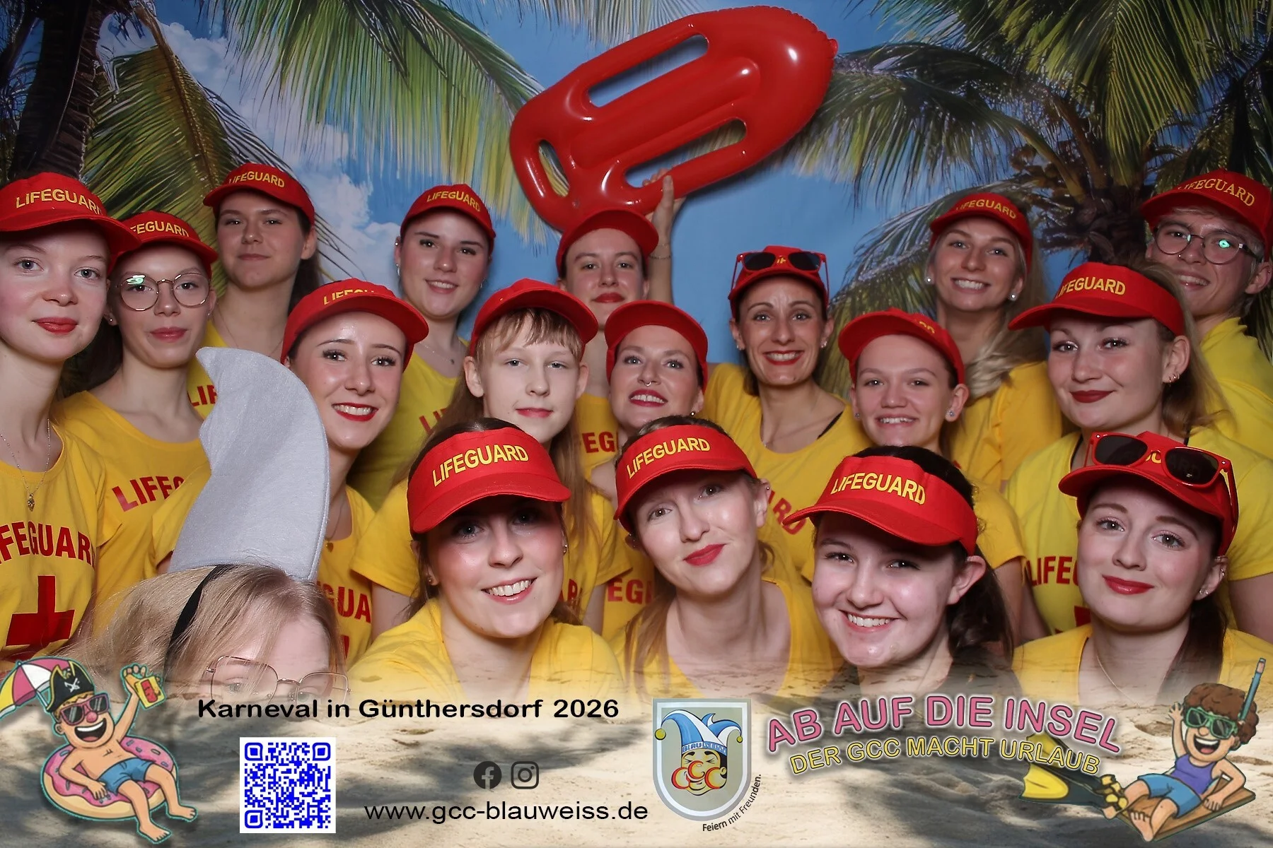 Foto der Galerie: Ab auf die Insel - Sonntagskarneval 8.2.26 Fotobox