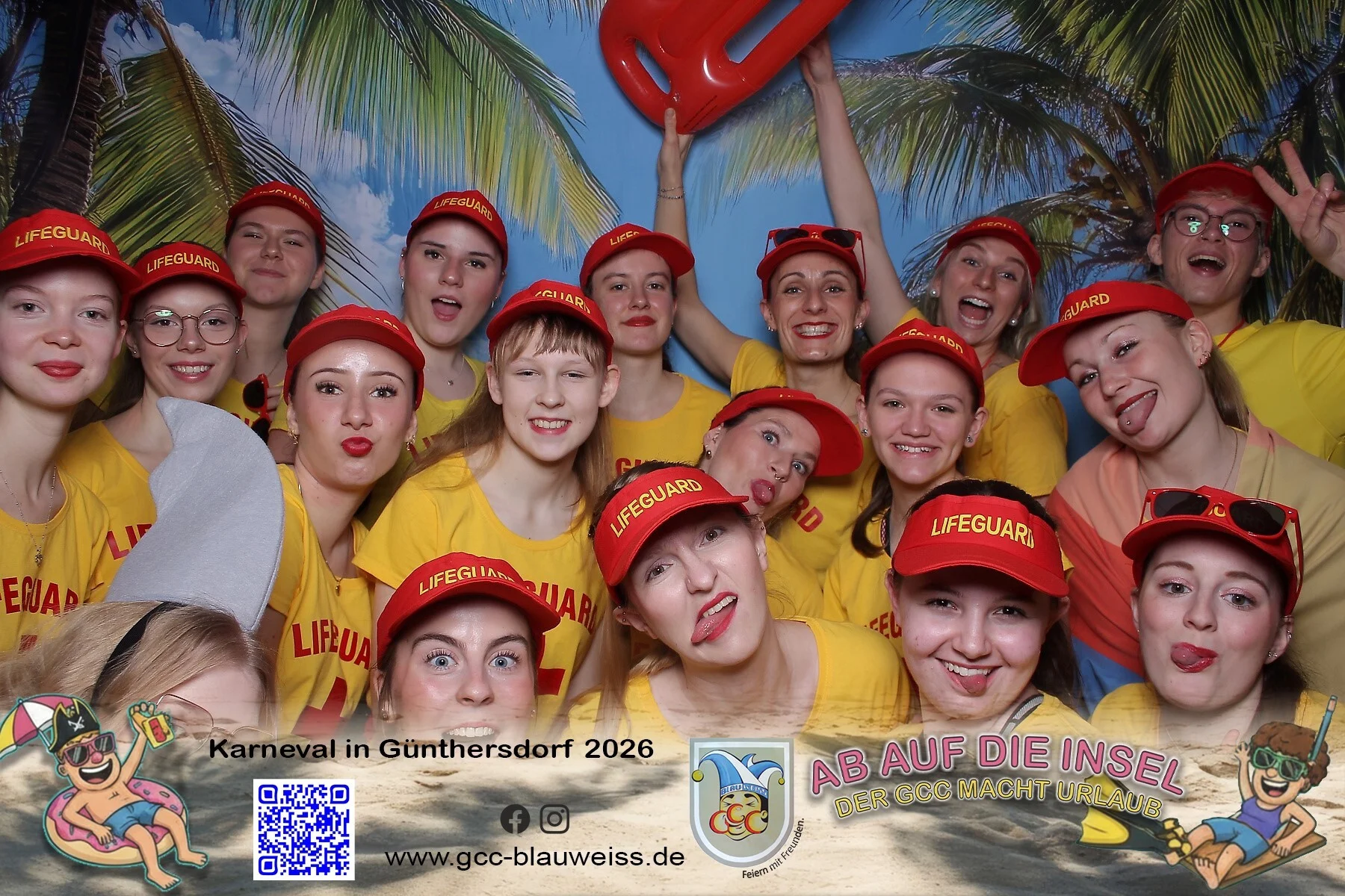 Foto der Galerie: Ab auf die Insel - Sonntagskarneval 8.2.26 Fotobox