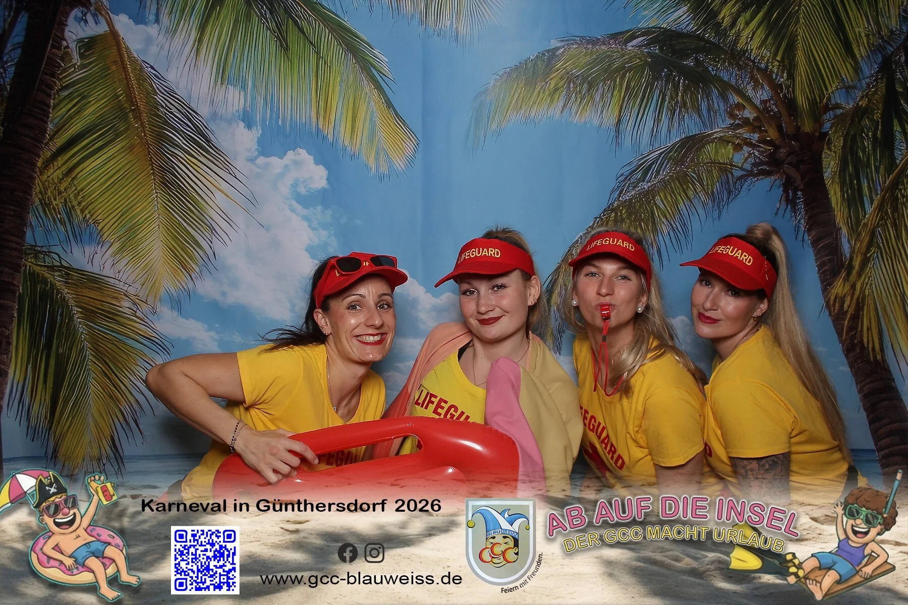 Foto der Galerie: Ab auf die Insel - Sonntagskarneval 8.2.26 Fotobox