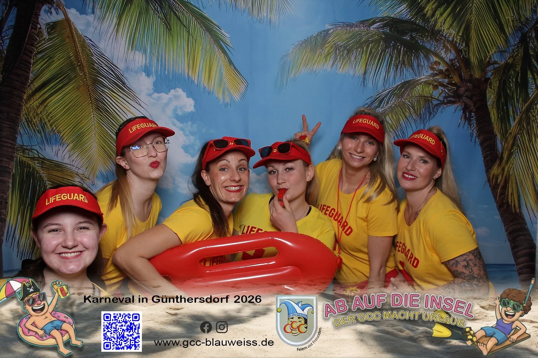 Foto der Galerie: Ab auf die Insel - Sonntagskarneval 8.2.26 Fotobox