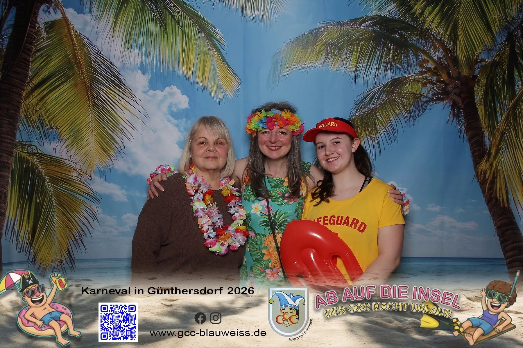 Foto der Galerie: Ab auf die Insel - Sonntagskarneval 8.2.26 Fotobox