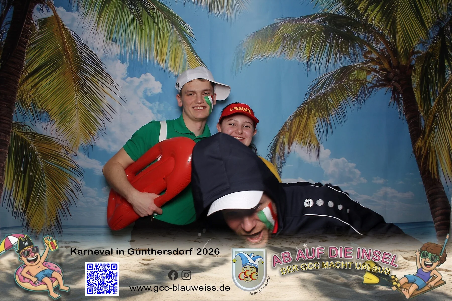 Foto der Galerie: Ab auf die Insel - Sonntagskarneval 8.2.26 Fotobox