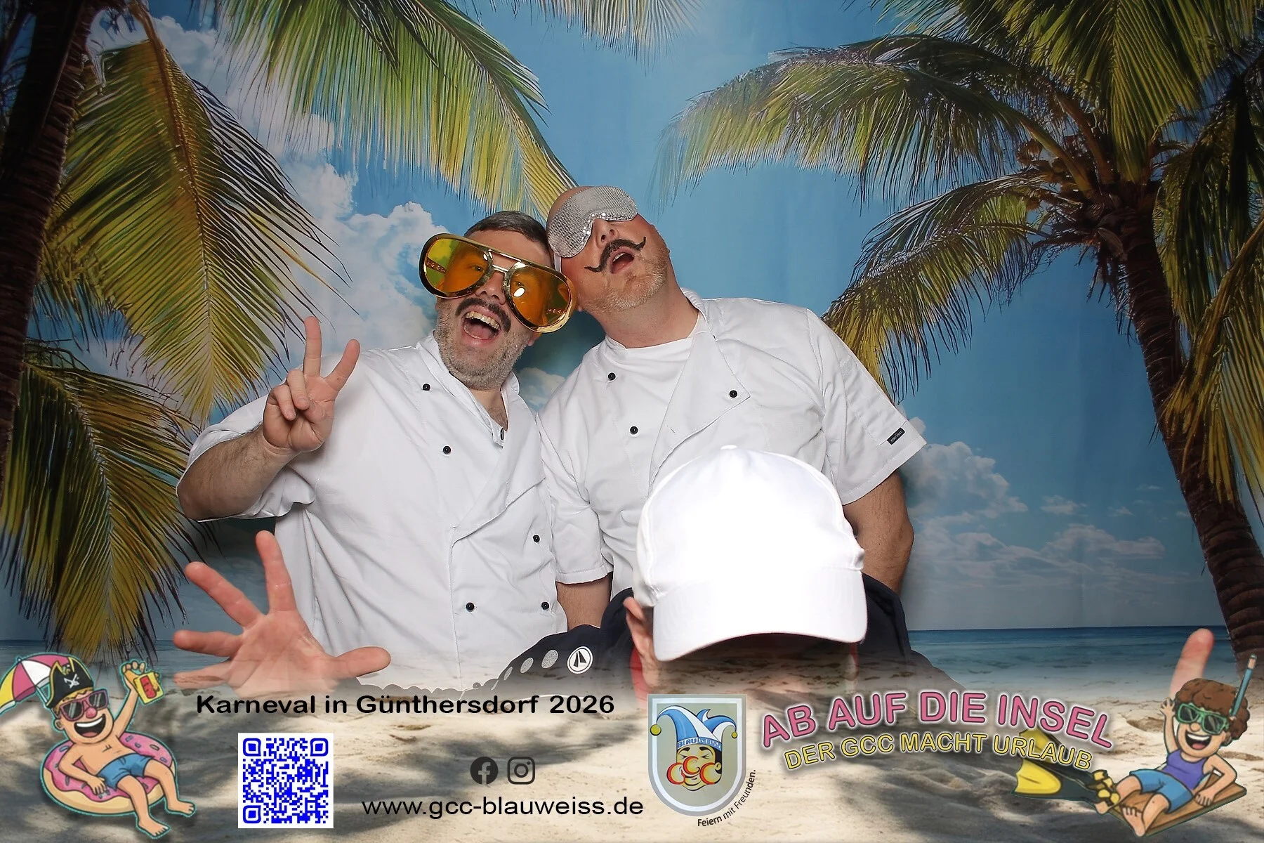Foto der Galerie: Ab auf die Insel - Sonntagskarneval 8.2.26 Fotobox