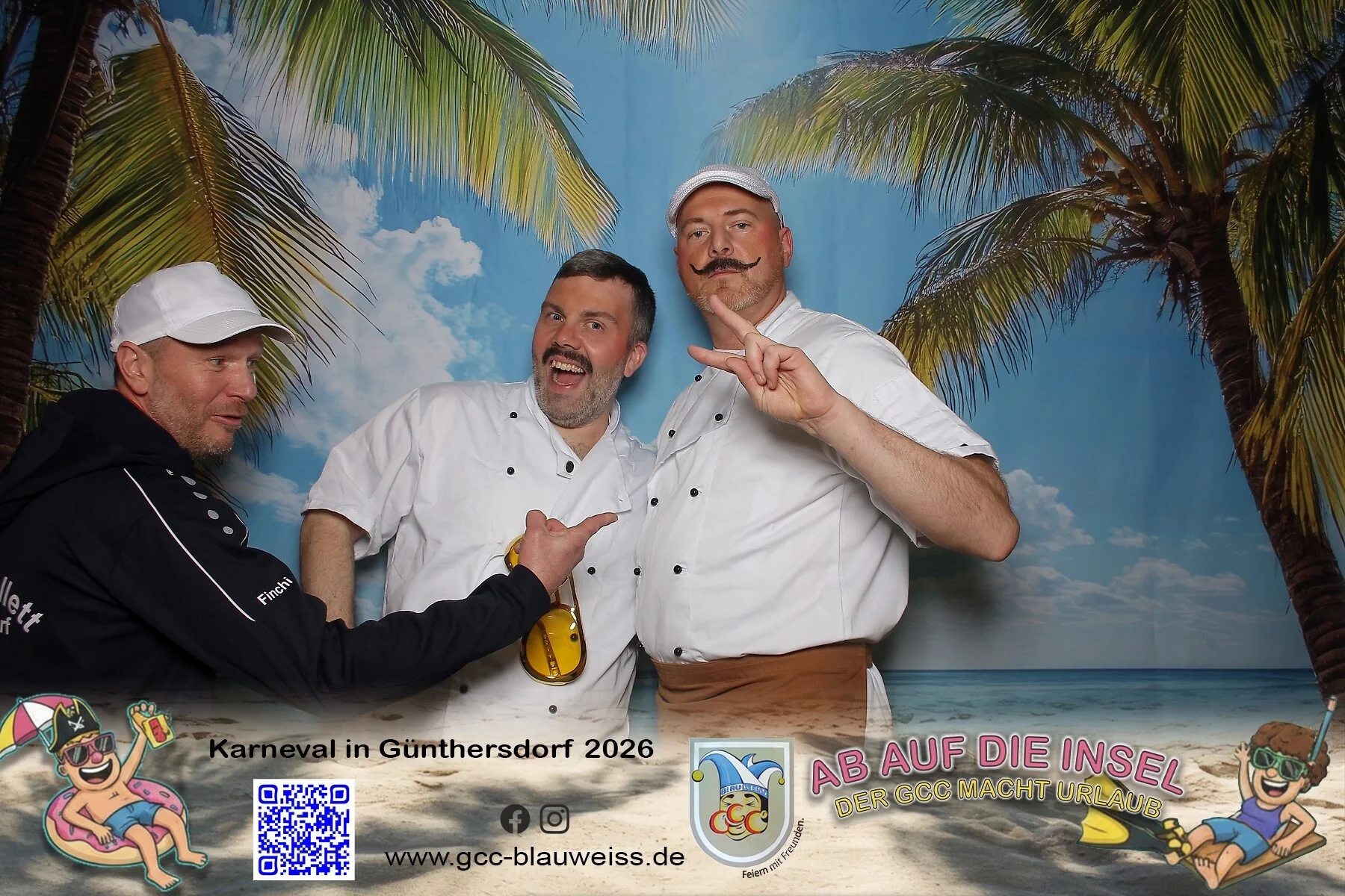 Foto der Galerie: Ab auf die Insel - Sonntagskarneval 8.2.26 Fotobox