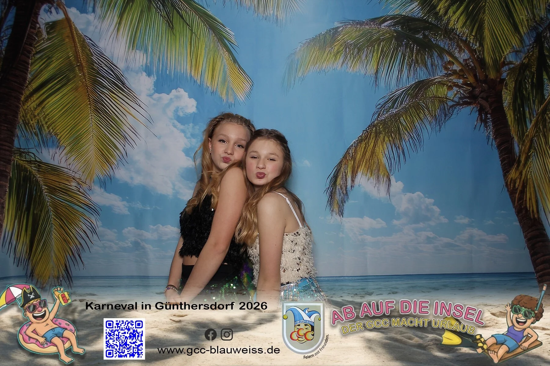 Foto der Galerie: Ab auf die Insel - Sonntagskarneval 8.2.26 Fotobox