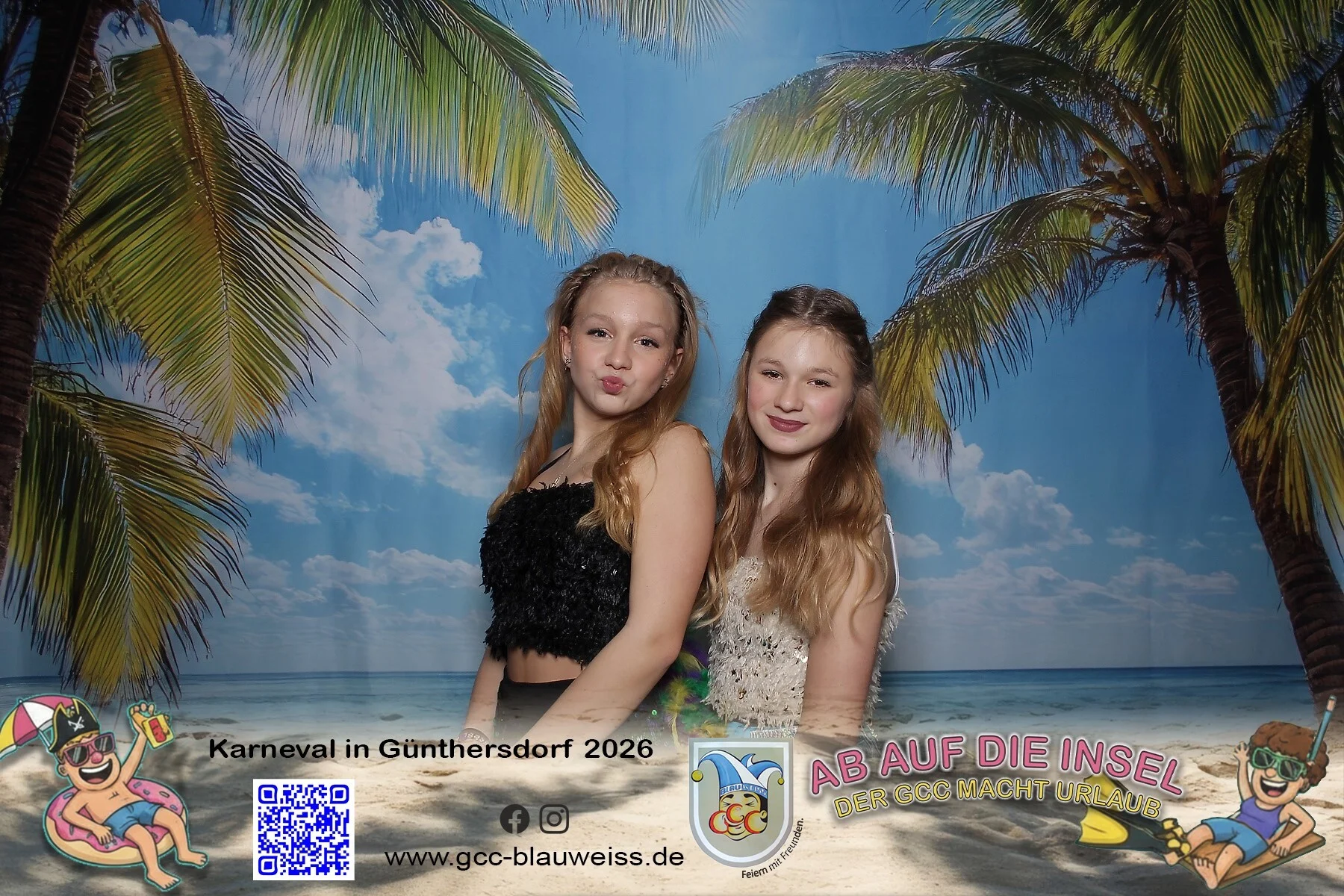 Foto der Galerie: Ab auf die Insel - Sonntagskarneval 8.2.26 Fotobox