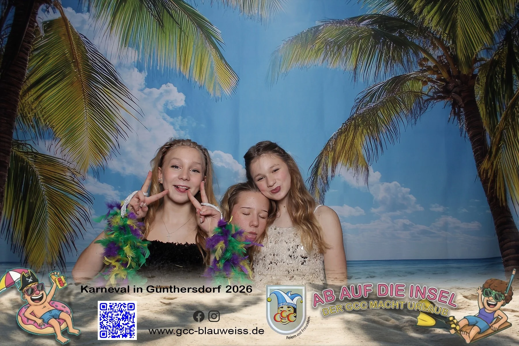 Foto der Galerie: Ab auf die Insel - Sonntagskarneval 8.2.26 Fotobox
