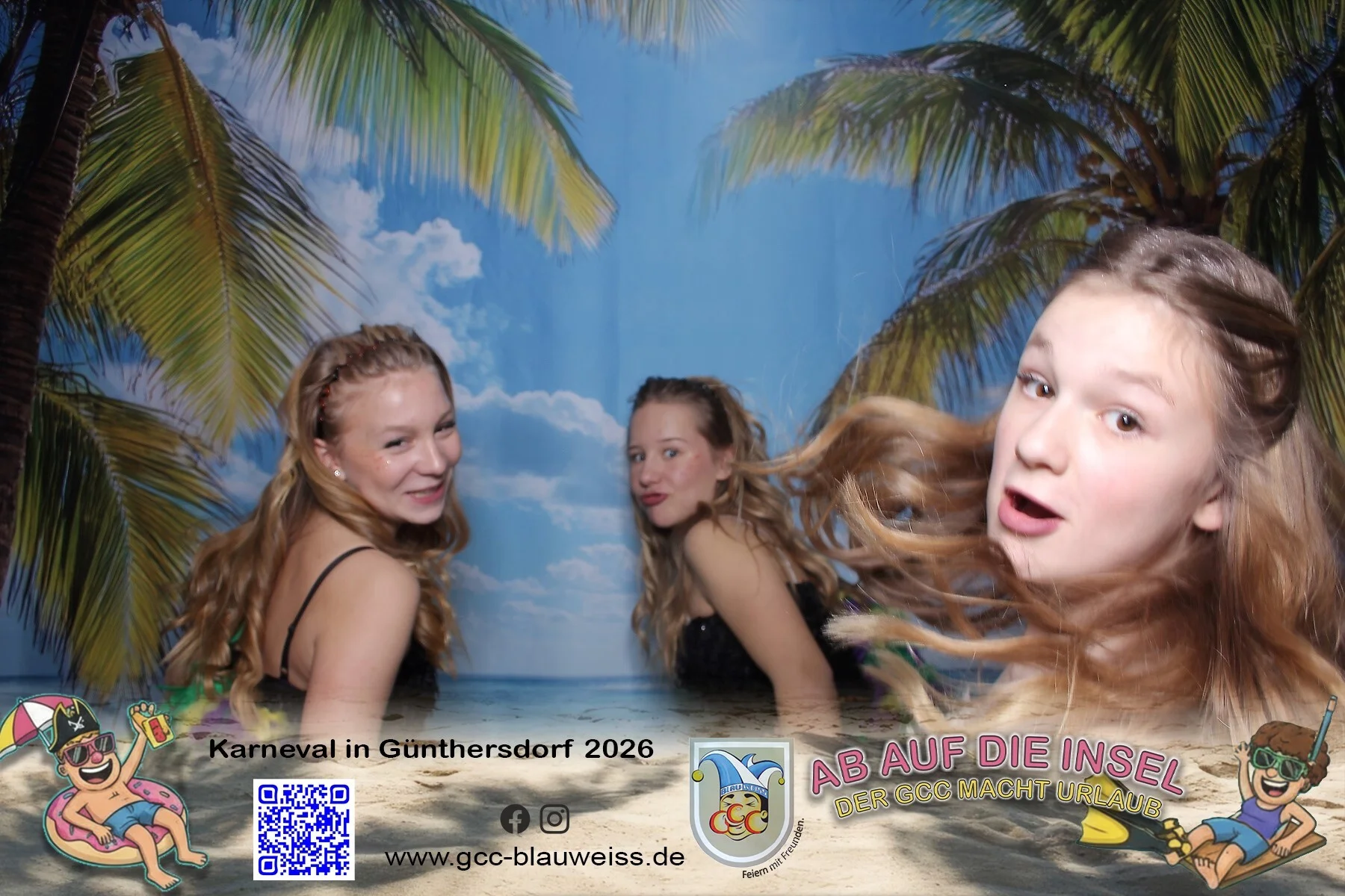 Foto der Galerie: Ab auf die Insel - Sonntagskarneval 8.2.26 Fotobox