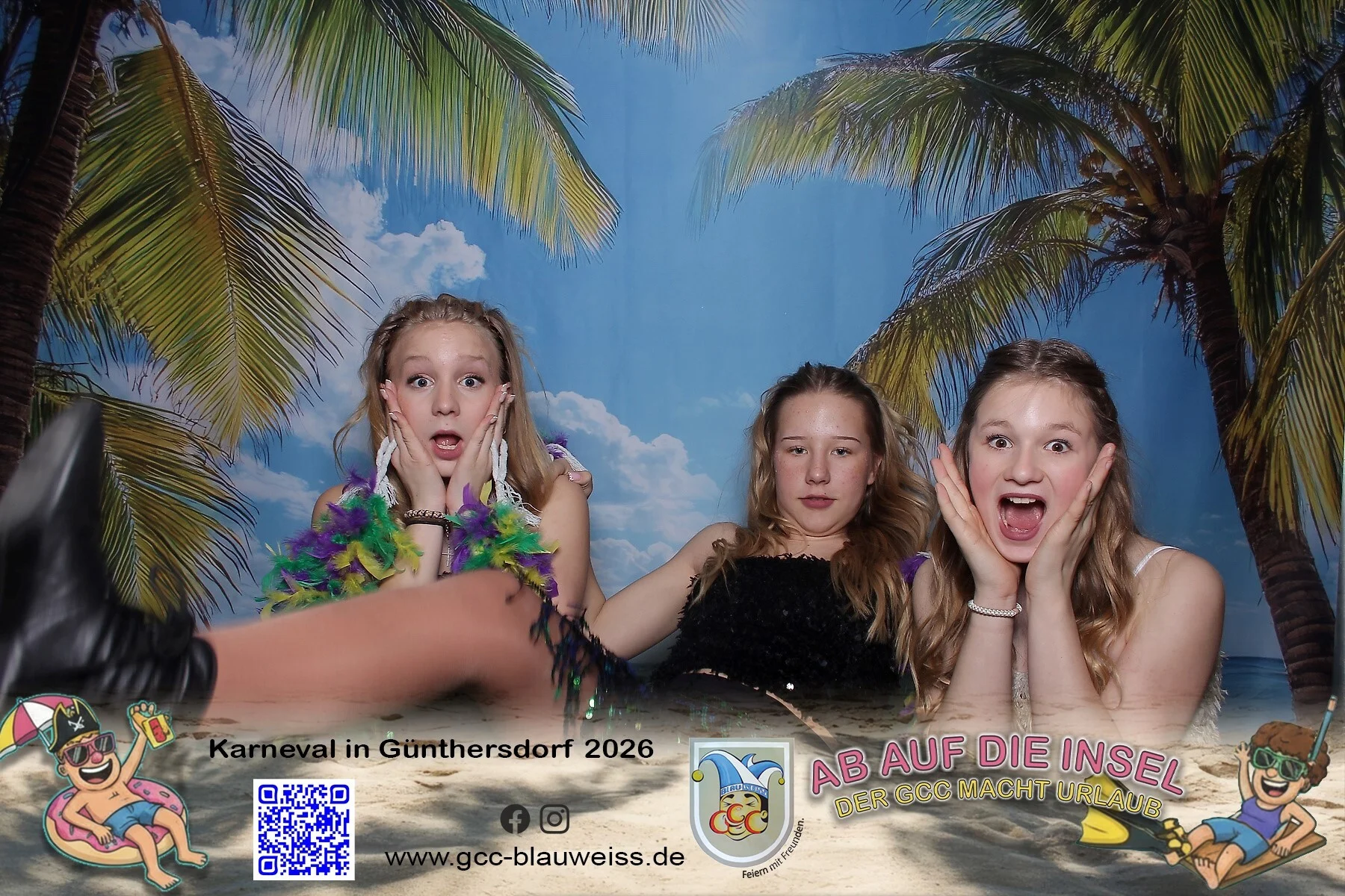Foto der Galerie: Ab auf die Insel - Sonntagskarneval 8.2.26 Fotobox
