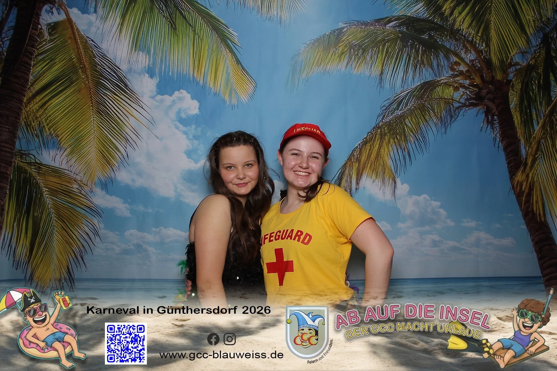 Foto der Galerie: Ab auf die Insel - Sonntagskarneval 8.2.26 Fotobox