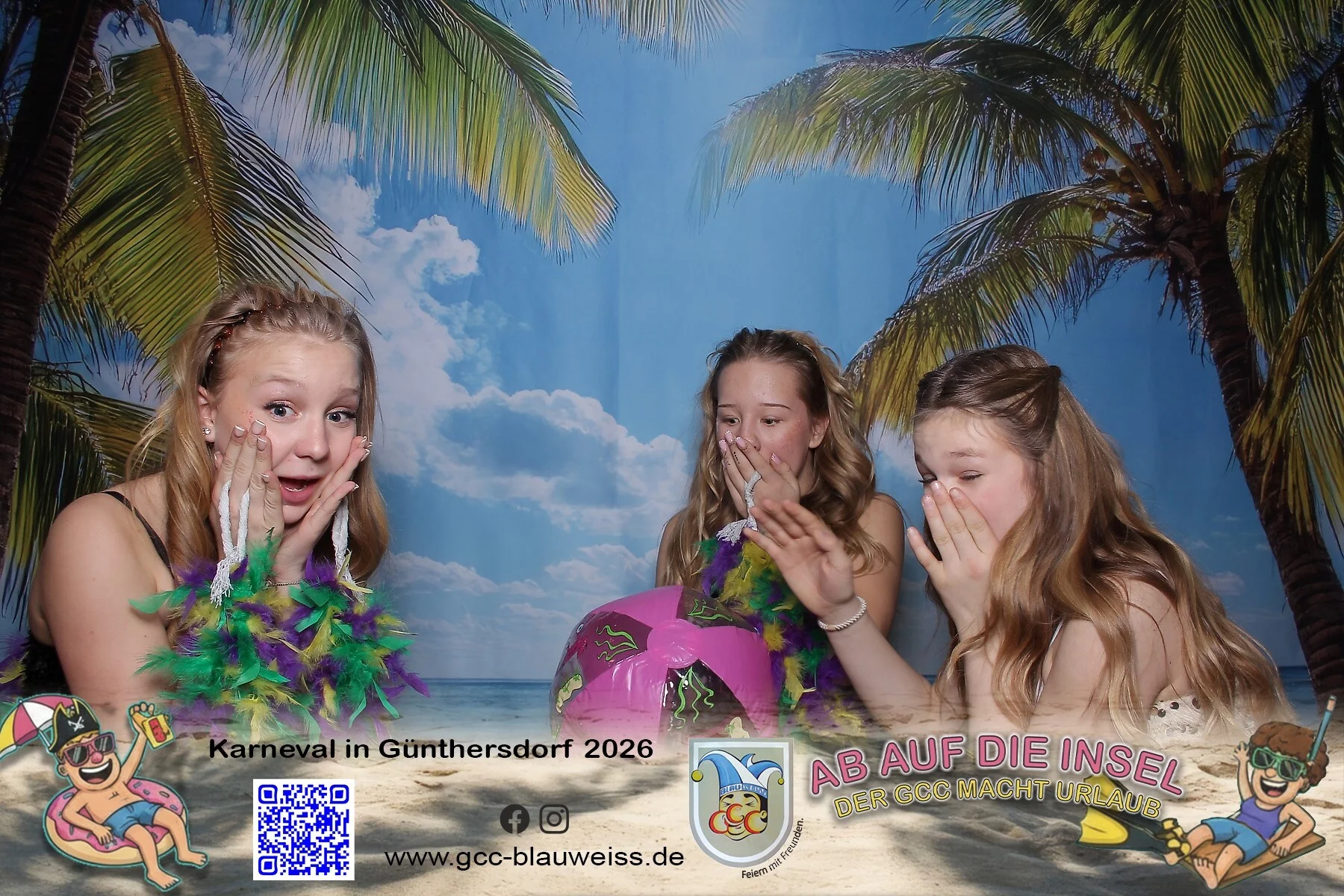 Foto der Galerie: Ab auf die Insel - Sonntagskarneval 8.2.26 Fotobox