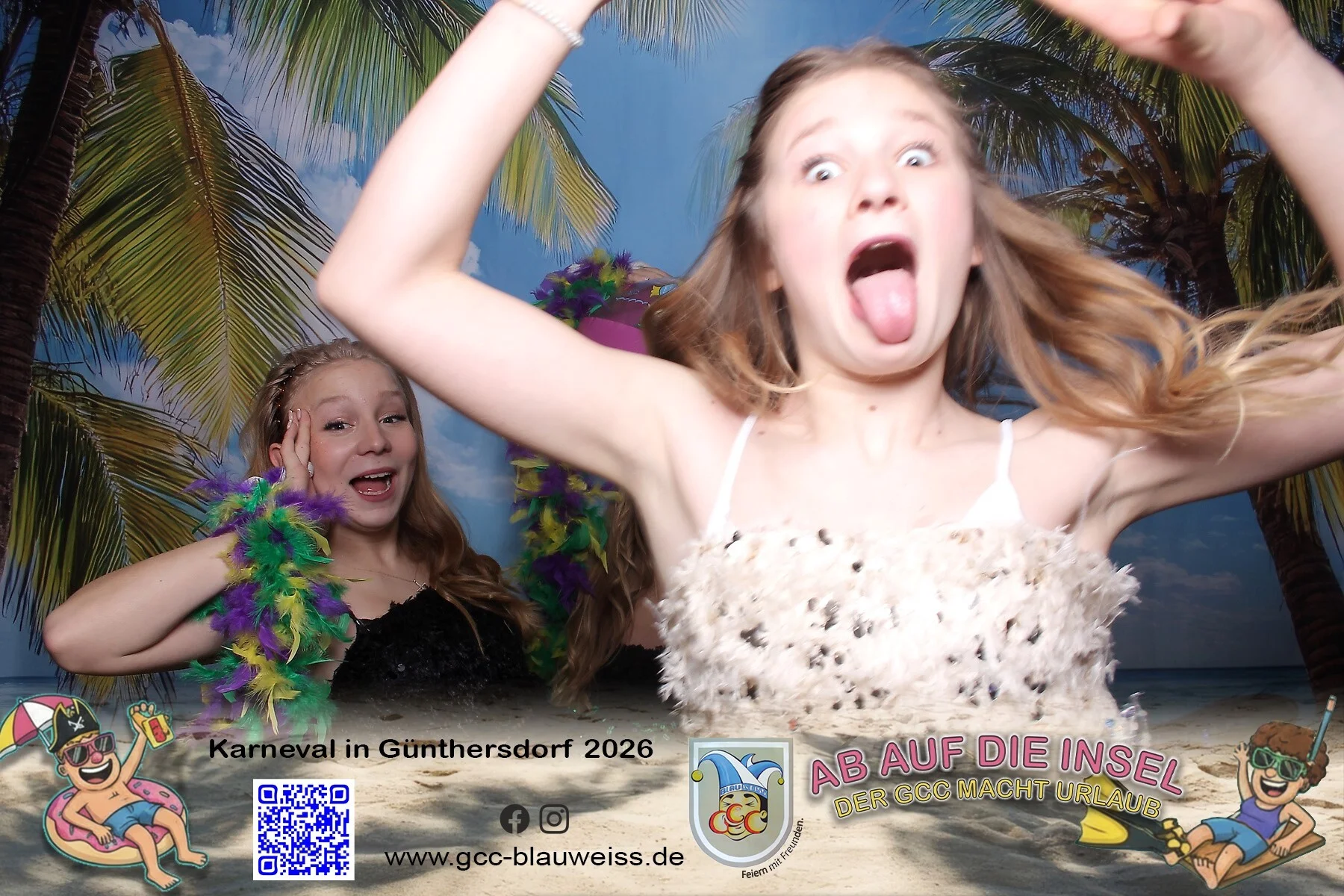Foto der Galerie: Ab auf die Insel - Sonntagskarneval 8.2.26 Fotobox