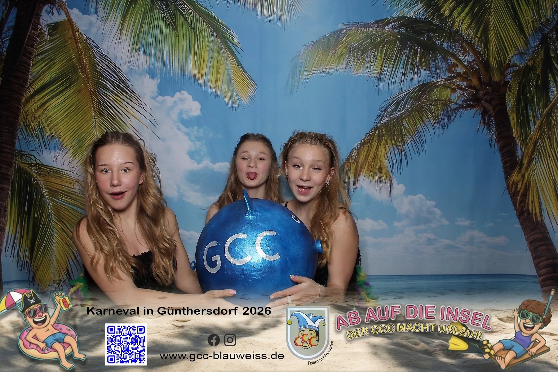 Foto der Galerie: Ab auf die Insel - Sonntagskarneval 8.2.26 Fotobox
