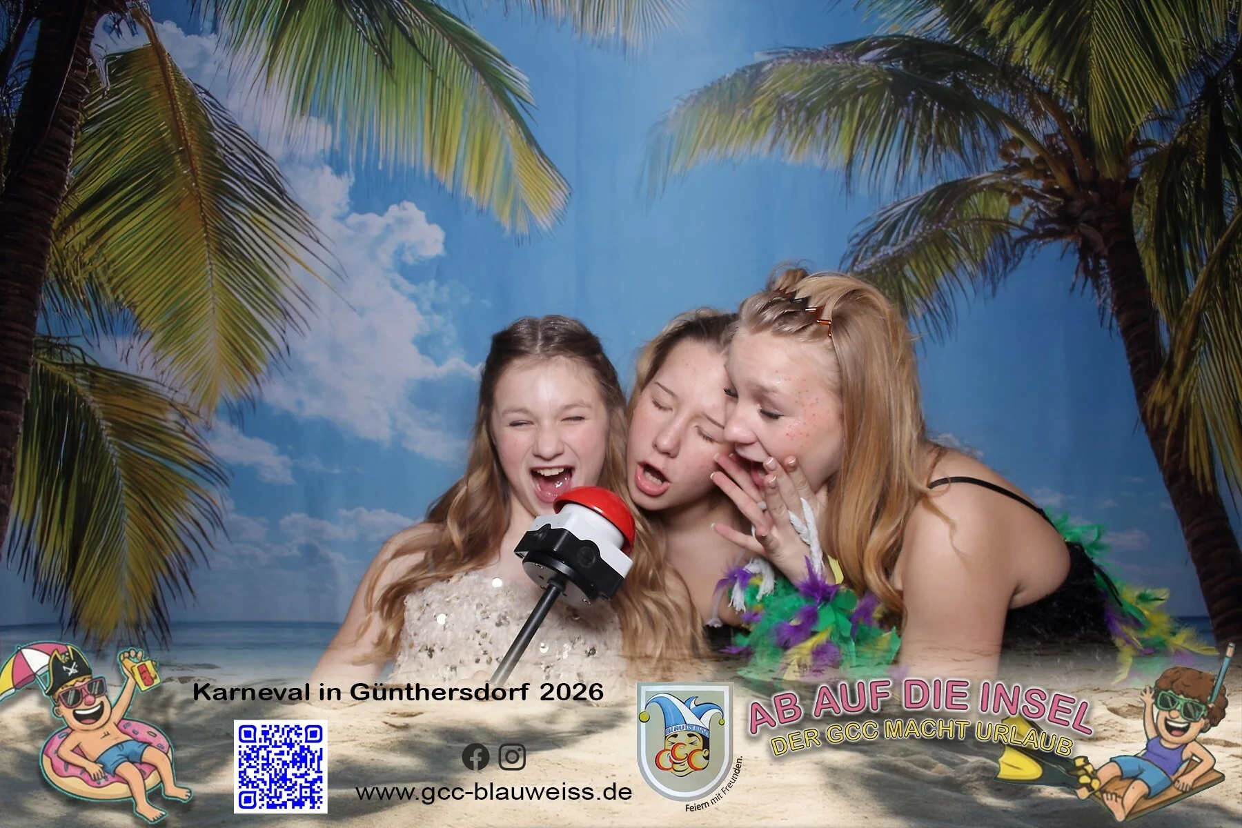 Foto der Galerie: Ab auf die Insel - Sonntagskarneval 8.2.26 Fotobox