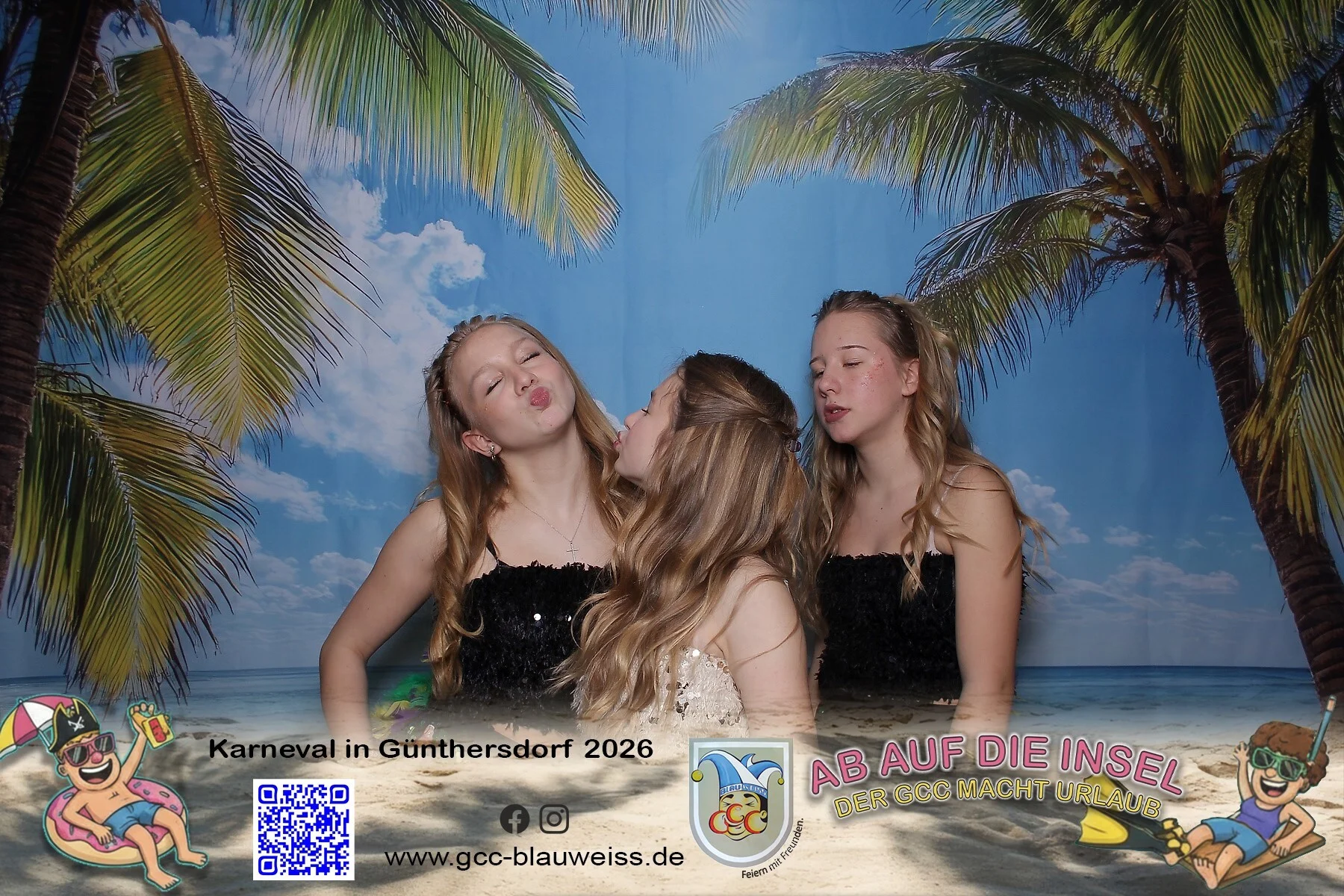 Foto der Galerie: Ab auf die Insel - Sonntagskarneval 8.2.26 Fotobox