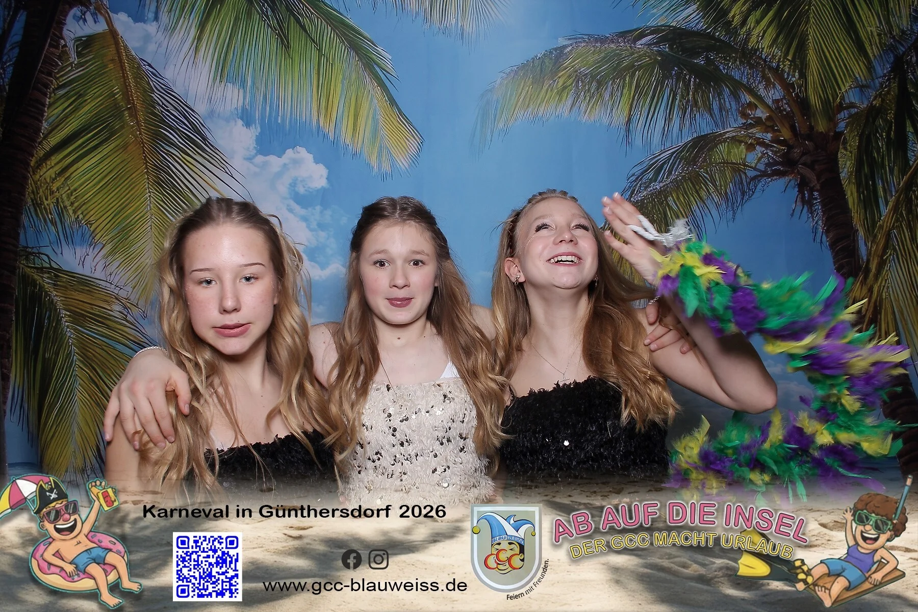 Foto der Galerie: Ab auf die Insel - Sonntagskarneval 8.2.26 Fotobox