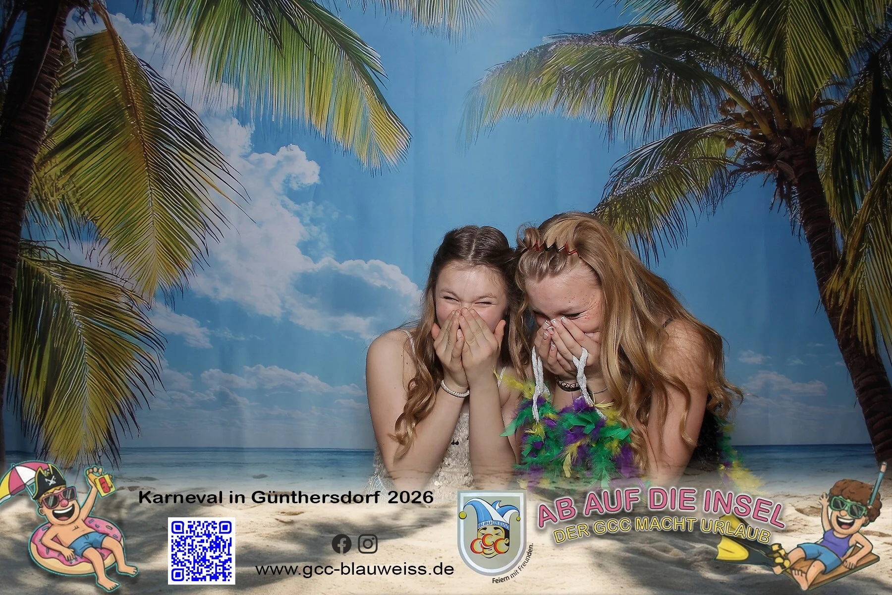Foto der Galerie: Ab auf die Insel - Sonntagskarneval 8.2.26 Fotobox
