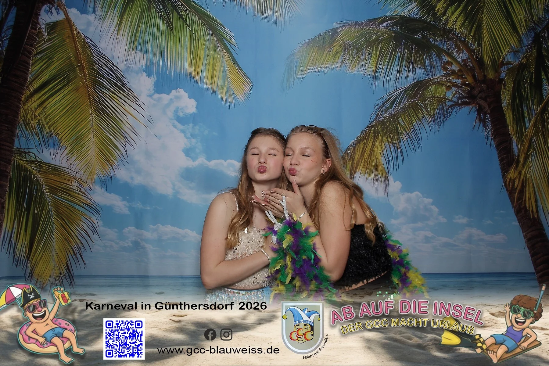 Foto der Galerie: Ab auf die Insel - Sonntagskarneval 8.2.26 Fotobox