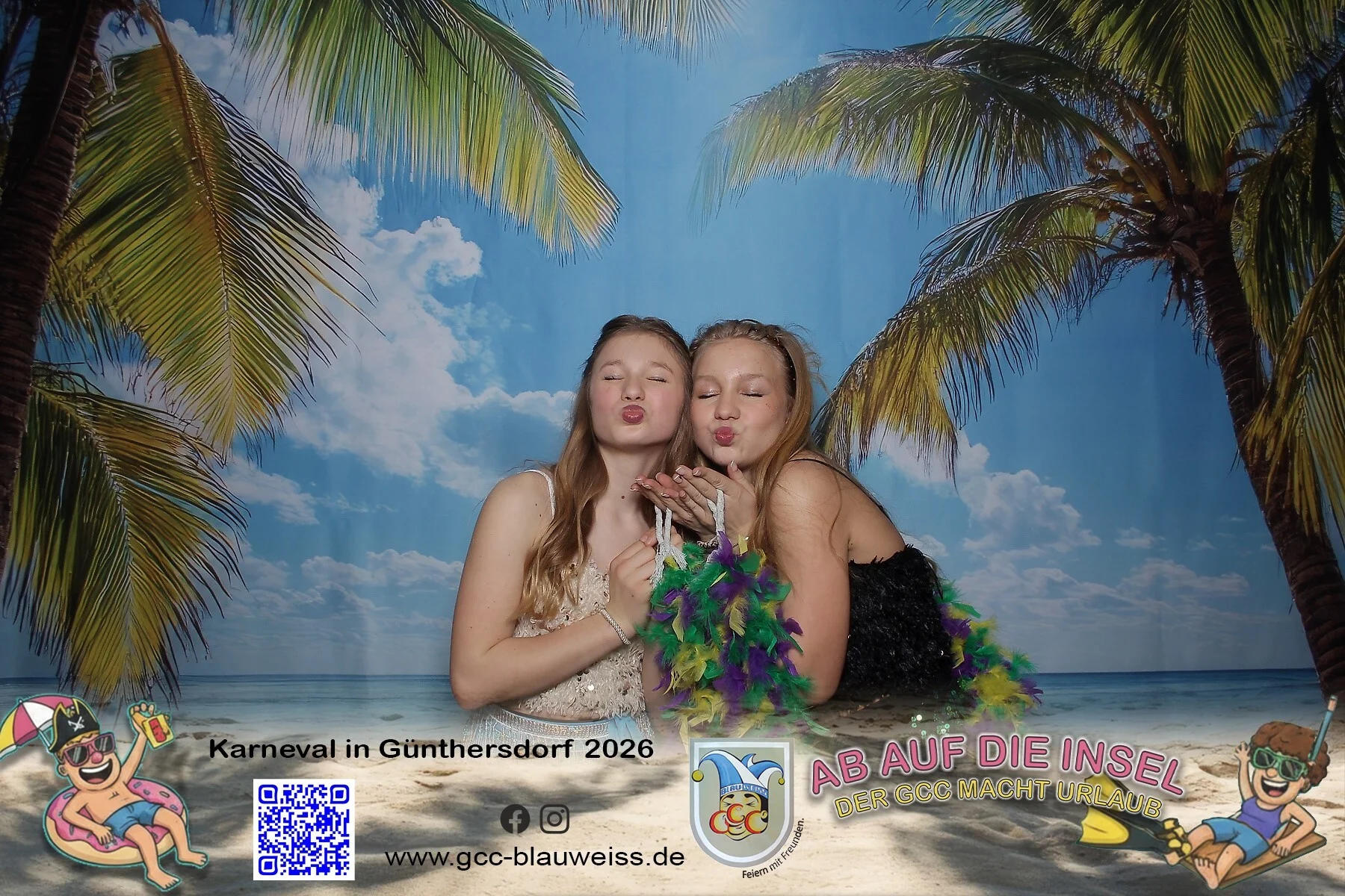 Foto der Galerie: Ab auf die Insel - Sonntagskarneval 8.2.26 Fotobox