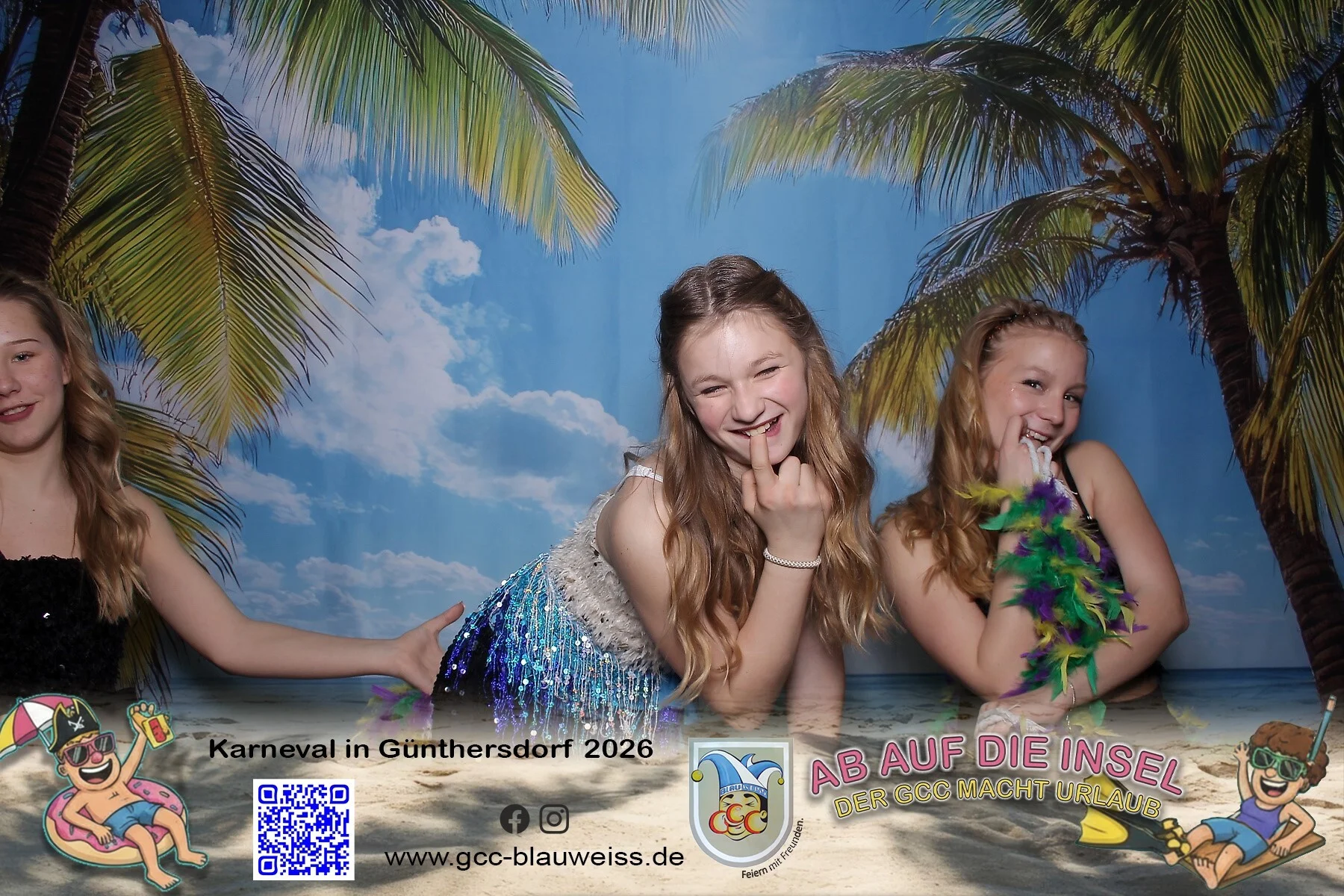 Foto der Galerie: Ab auf die Insel - Sonntagskarneval 8.2.26 Fotobox