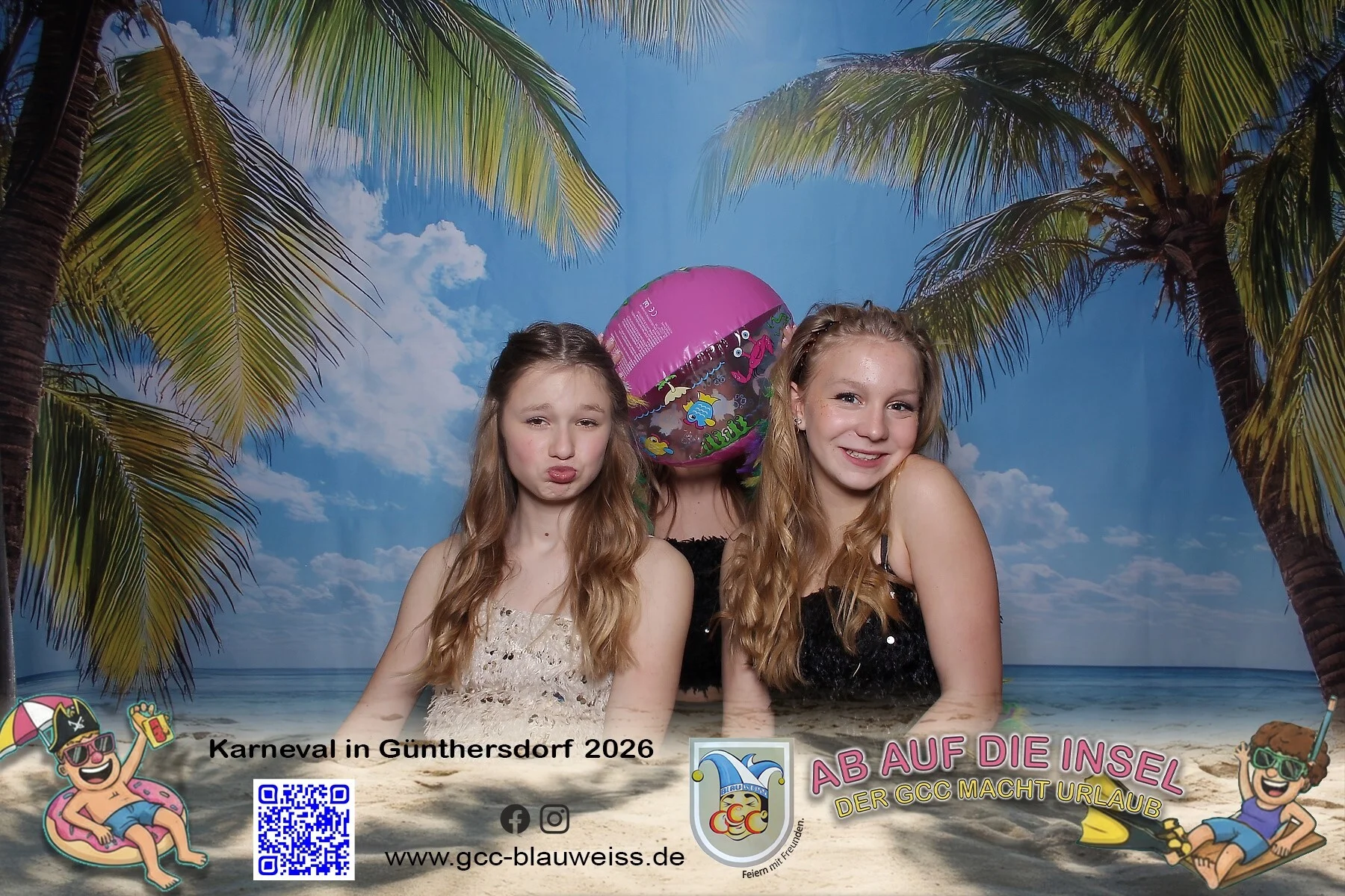 Foto der Galerie: Ab auf die Insel - Sonntagskarneval 8.2.26 Fotobox