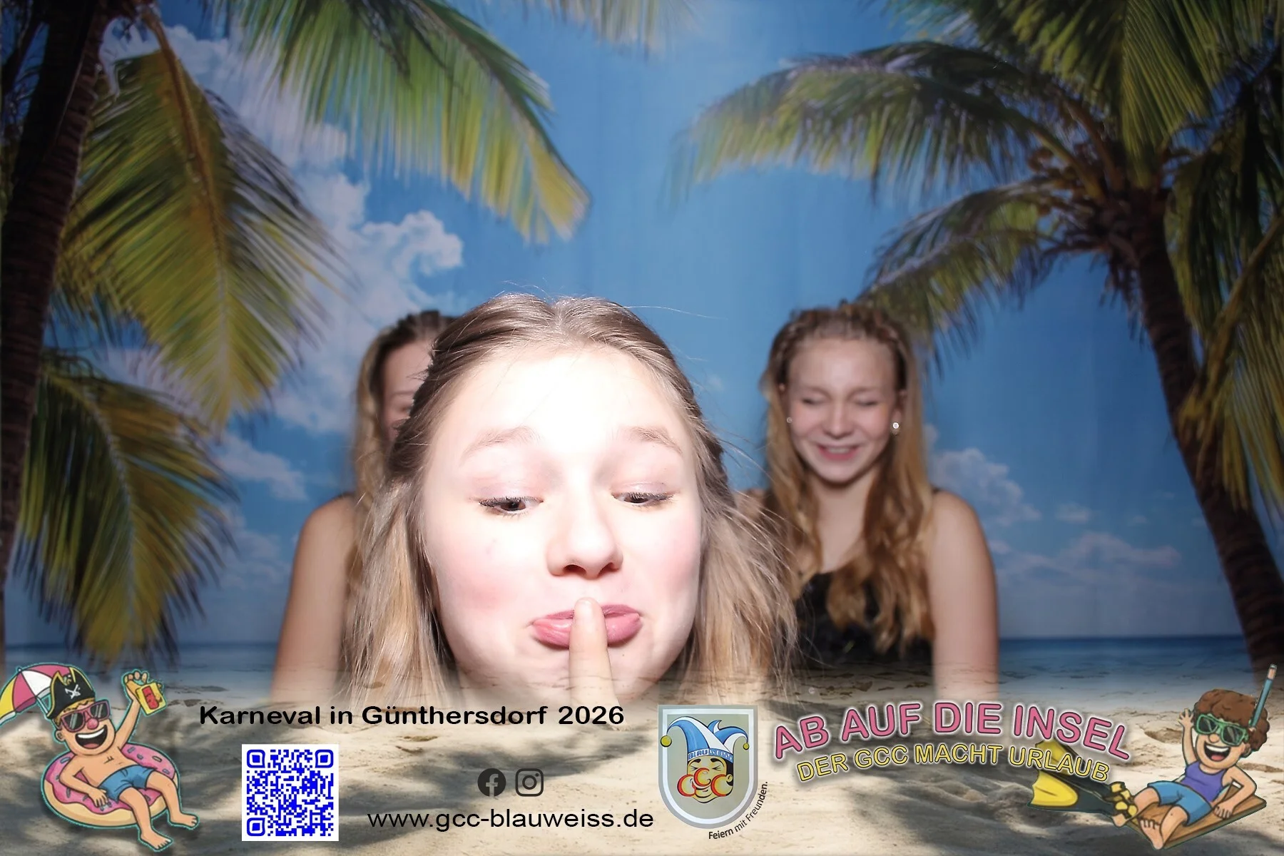 Foto der Galerie: Ab auf die Insel - Sonntagskarneval 8.2.26 Fotobox