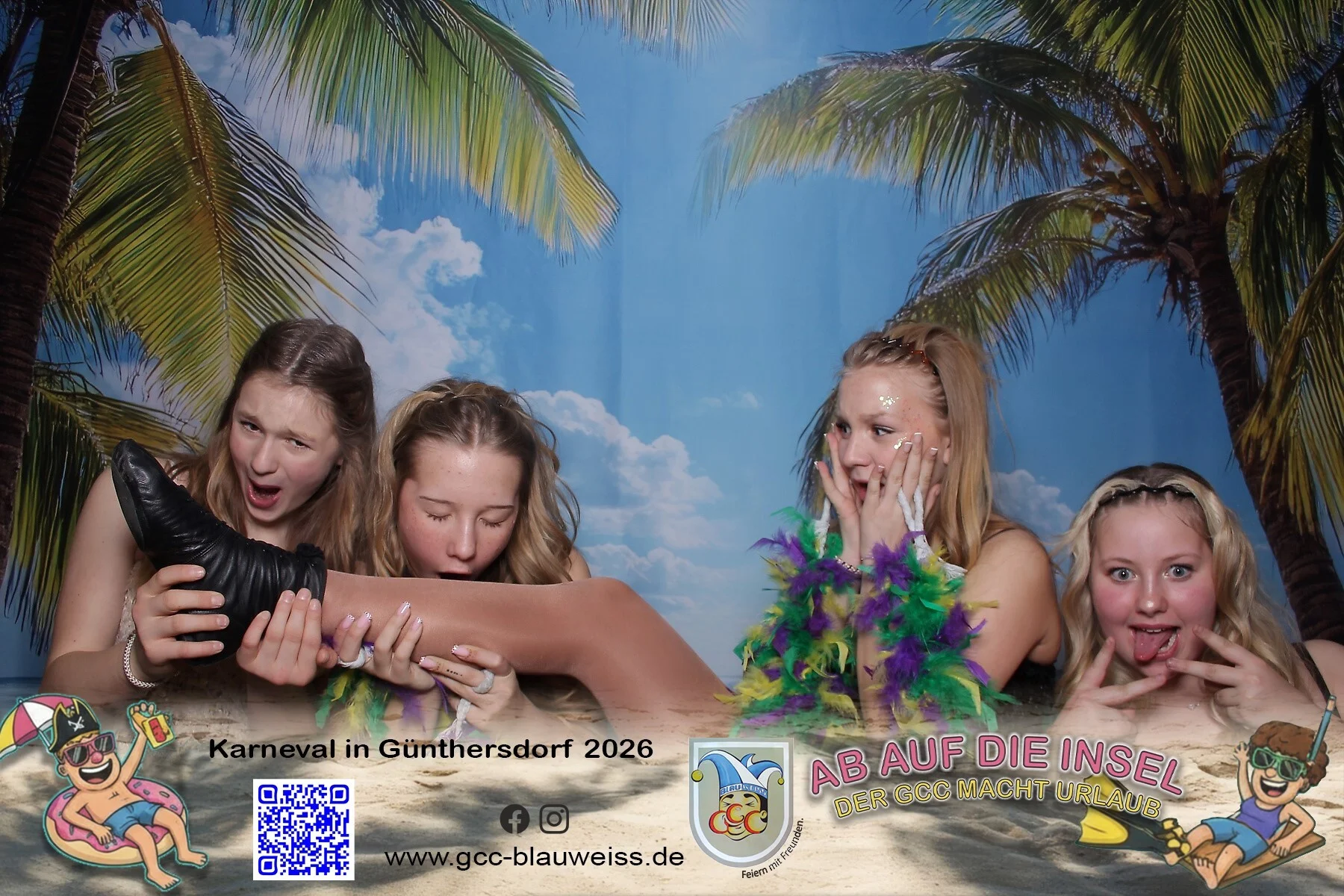 Foto der Galerie: Ab auf die Insel - Sonntagskarneval 8.2.26 Fotobox